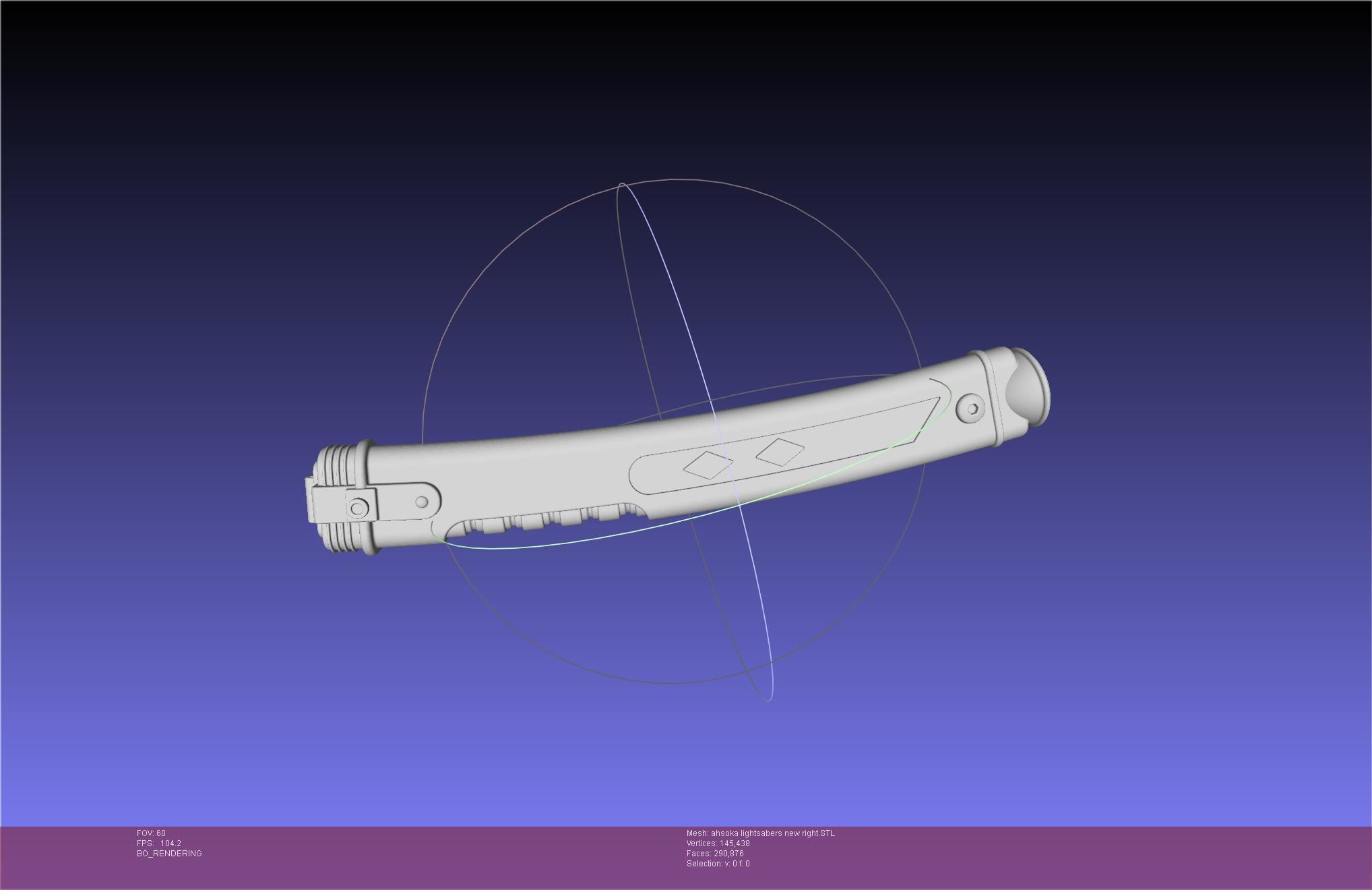 Star Wars Ahsoka Tano New Lightsabers 3D print model_107