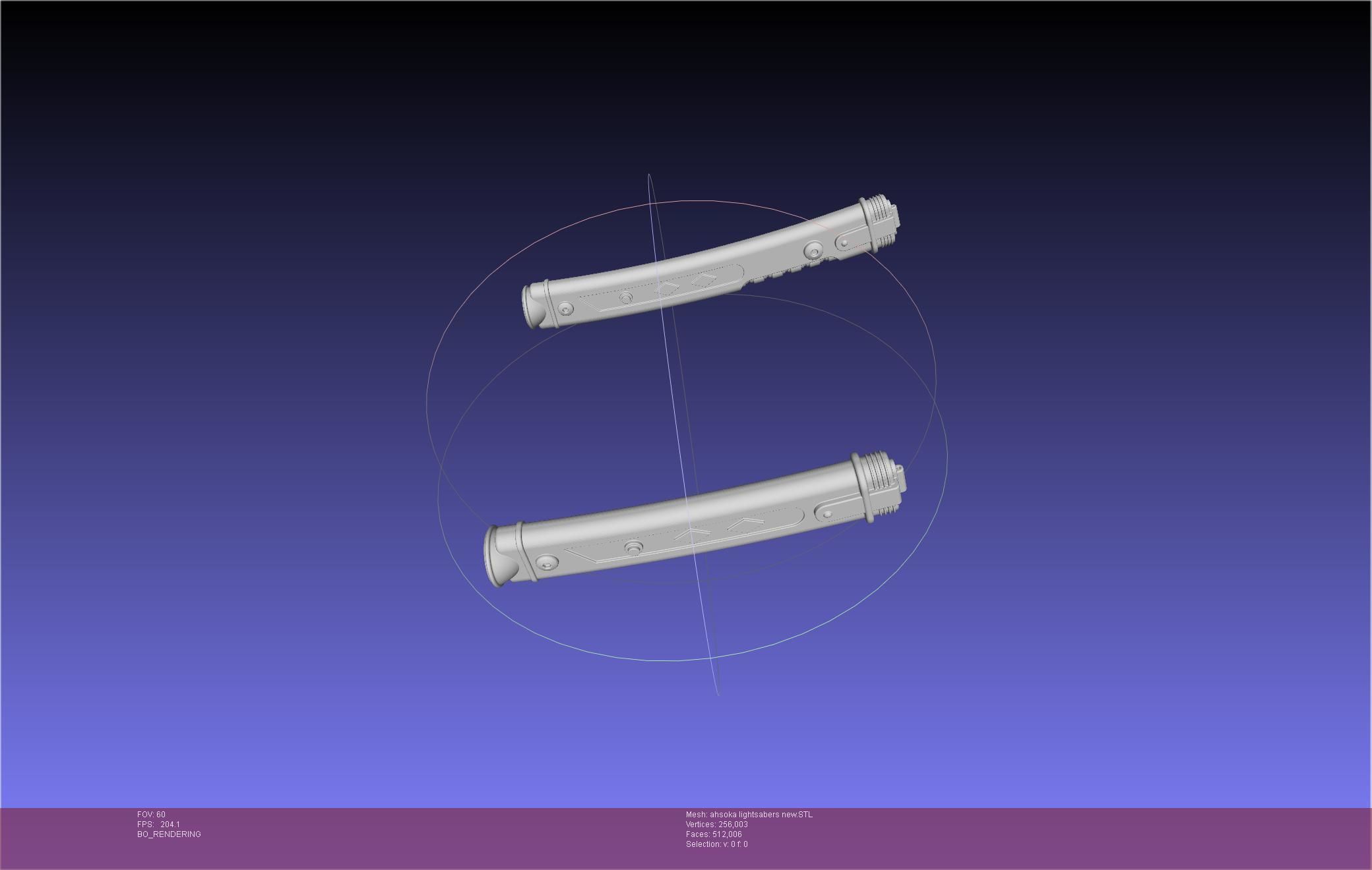 Star Wars Ahsoka Tano New Lightsabers 3D print model_14