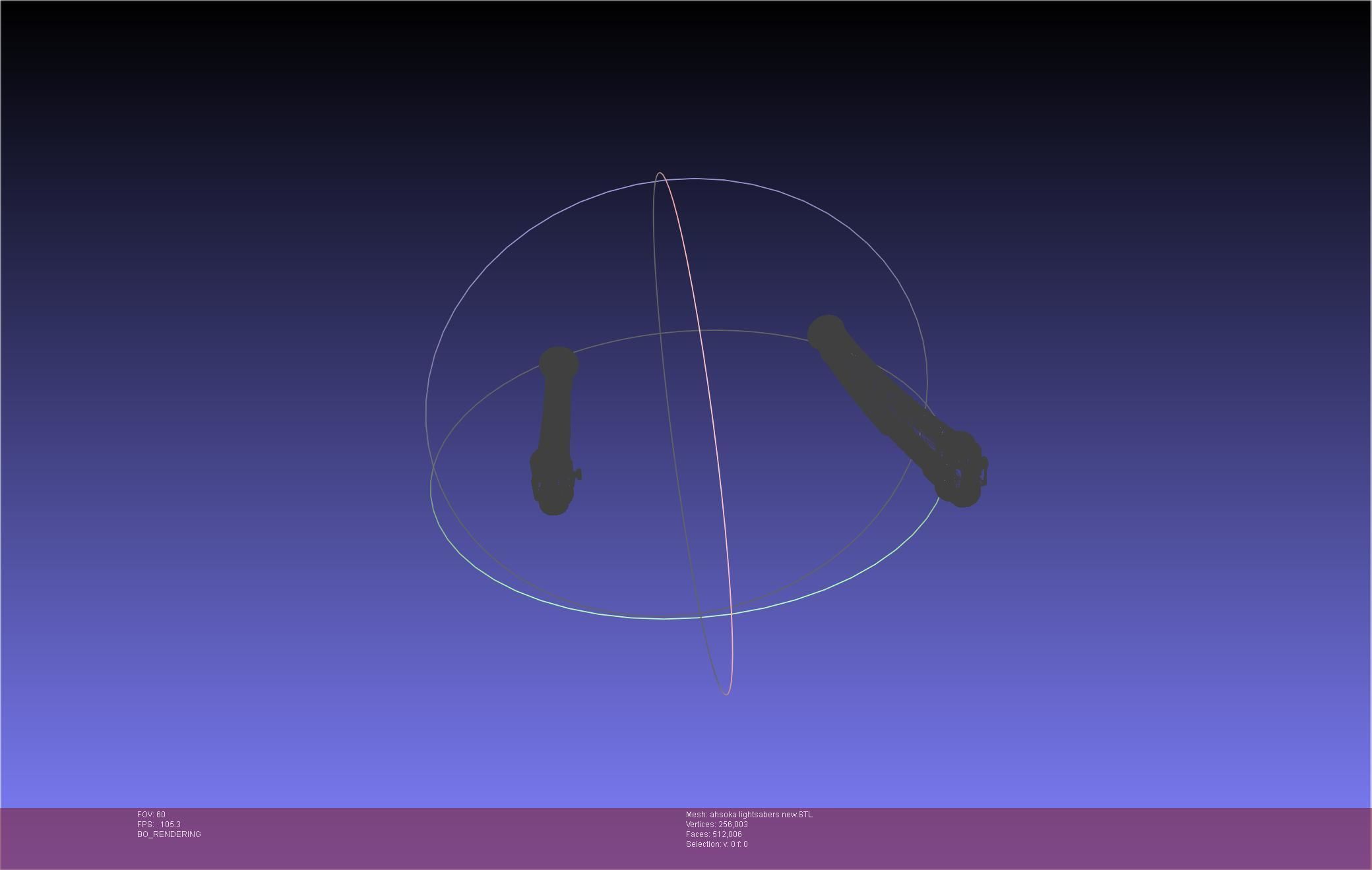 Star Wars Ahsoka Tano New Lightsabers 3D print model_69