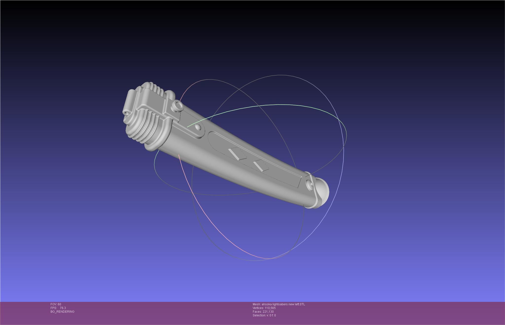 Star Wars Ahsoka Tano New Lightsabers 3D print model_131