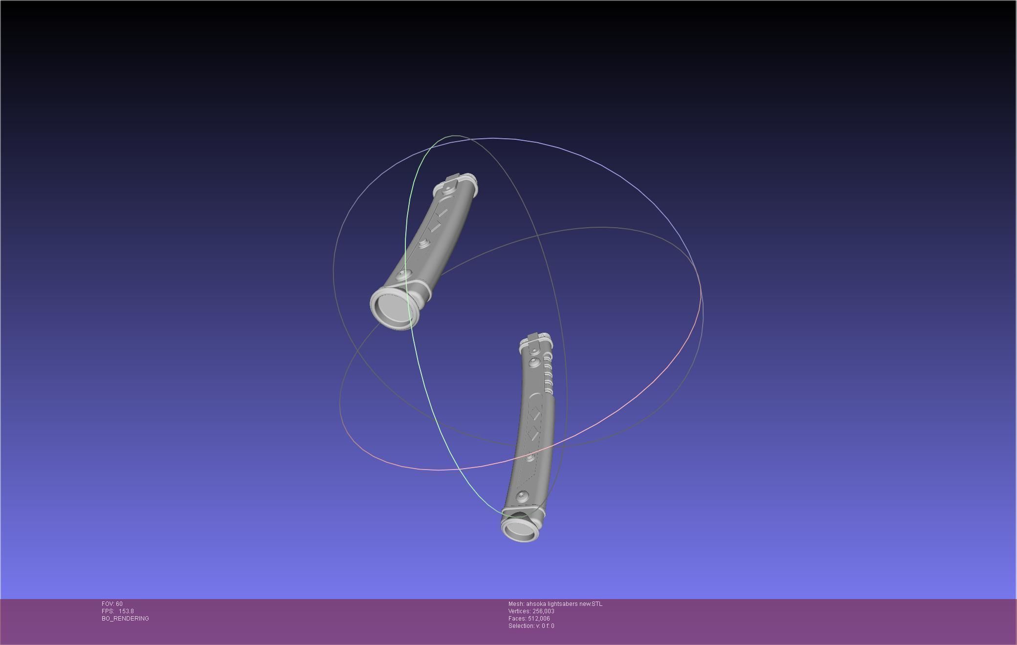 Star Wars Ahsoka Tano New Lightsabers 3D print model_31