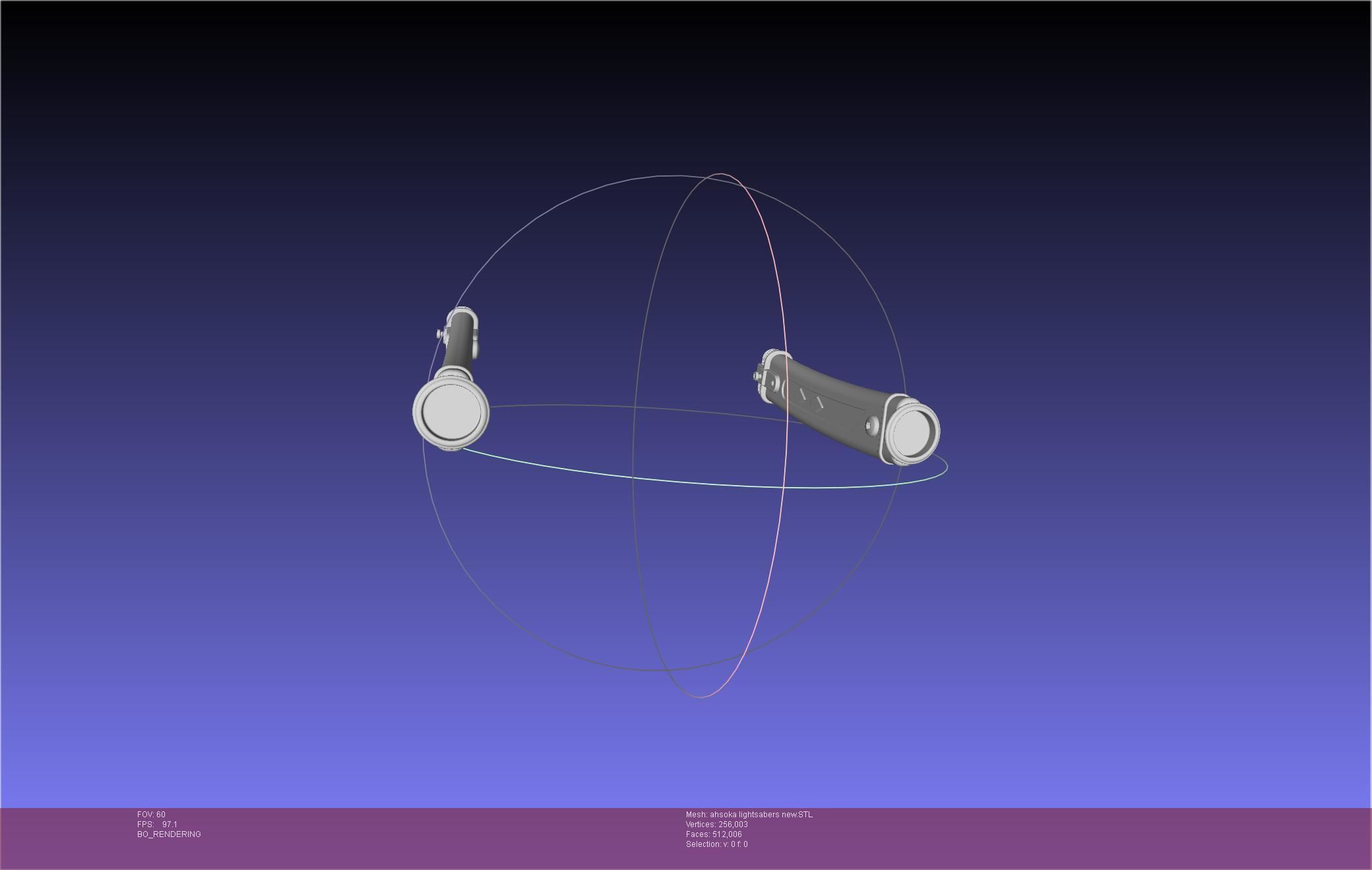 Star Wars Ahsoka Tano New Lightsabers 3D print model_11