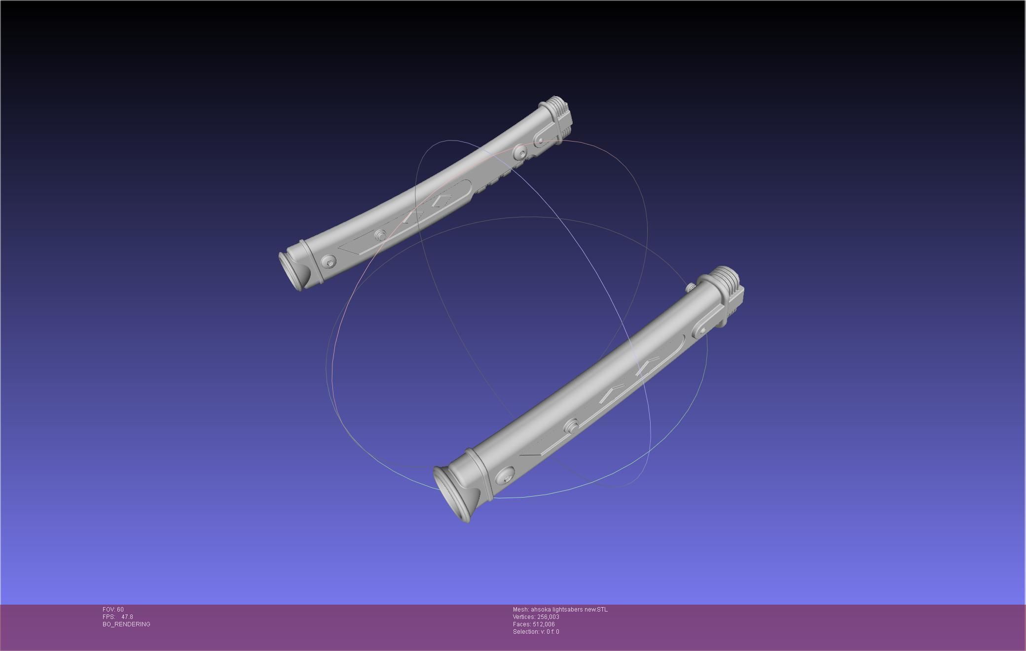 Star Wars Ahsoka Tano New Lightsabers 3D print model_3