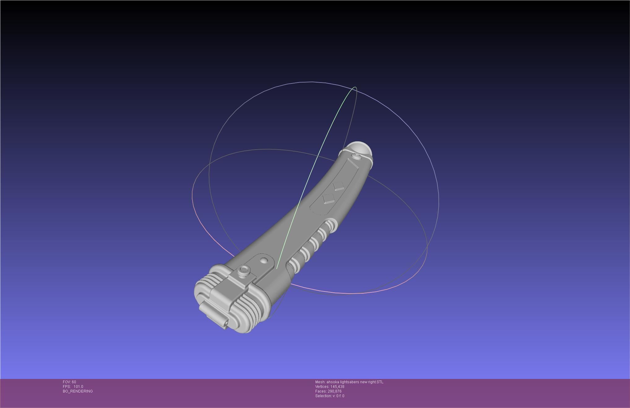 Star Wars Ahsoka Tano New Lightsabers 3D print model_126