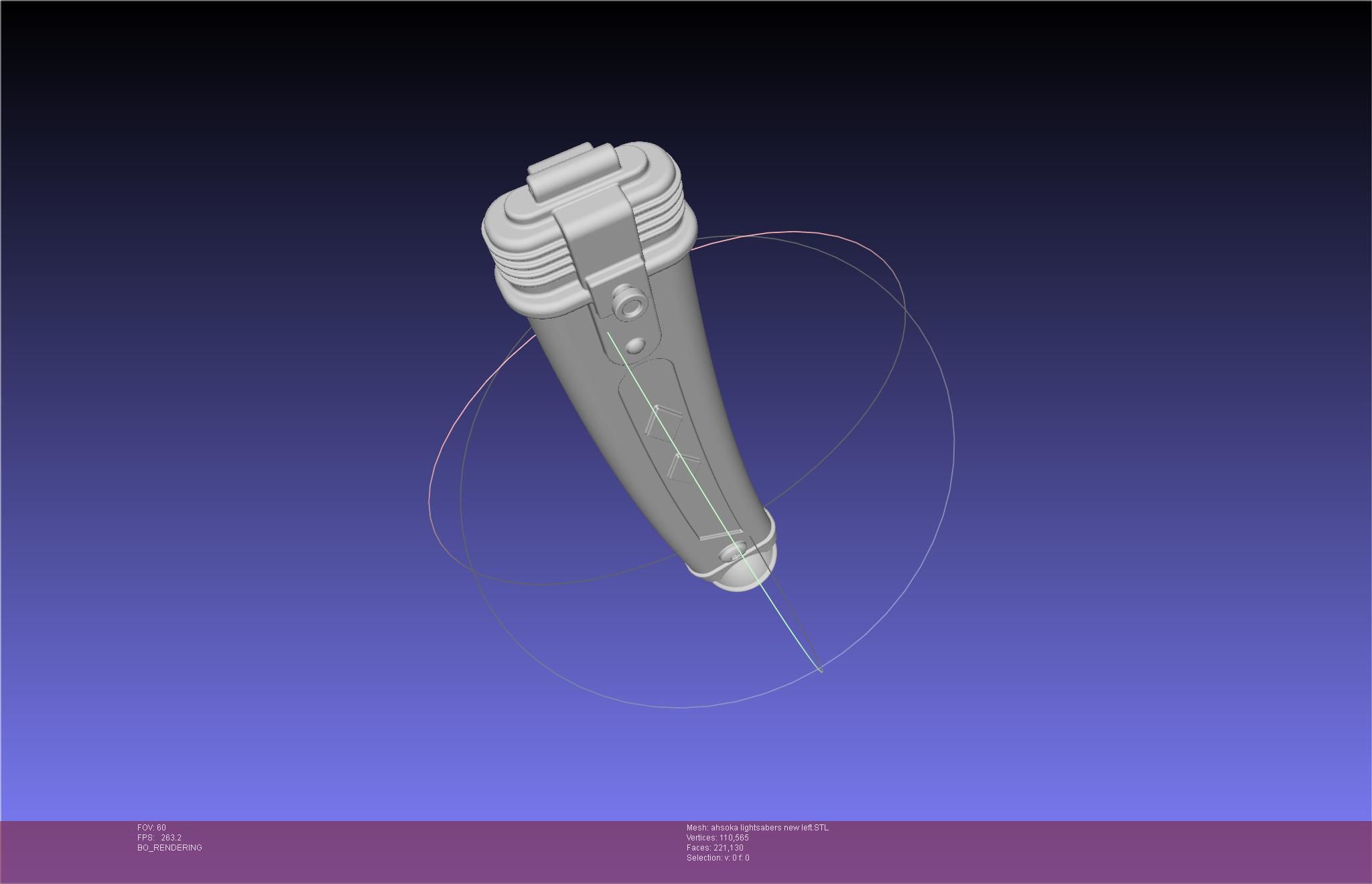 Star Wars Ahsoka Tano New Lightsabers 3D print model_136