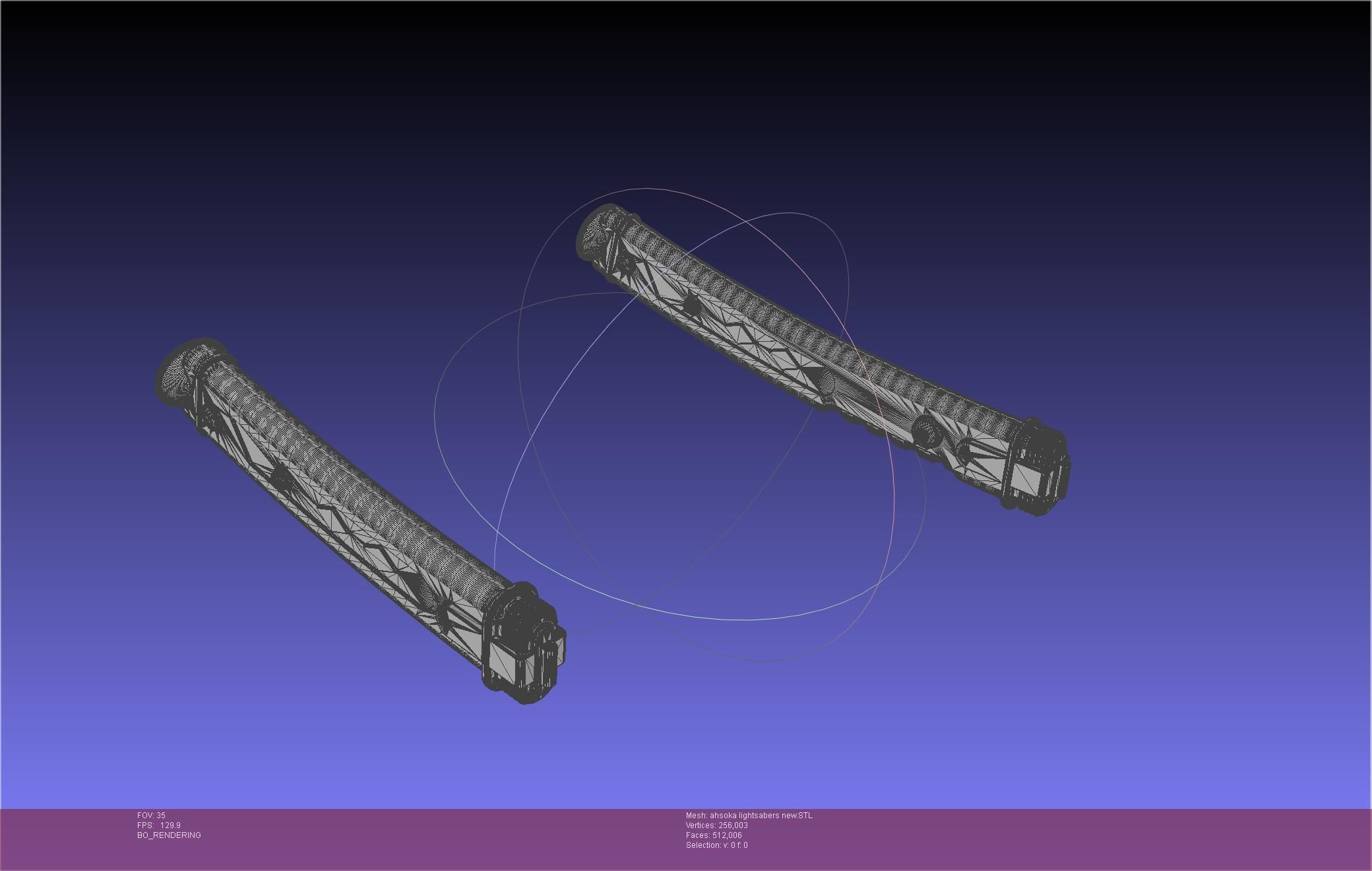 Star Wars Ahsoka Tano New Lightsabers 3D print model_82