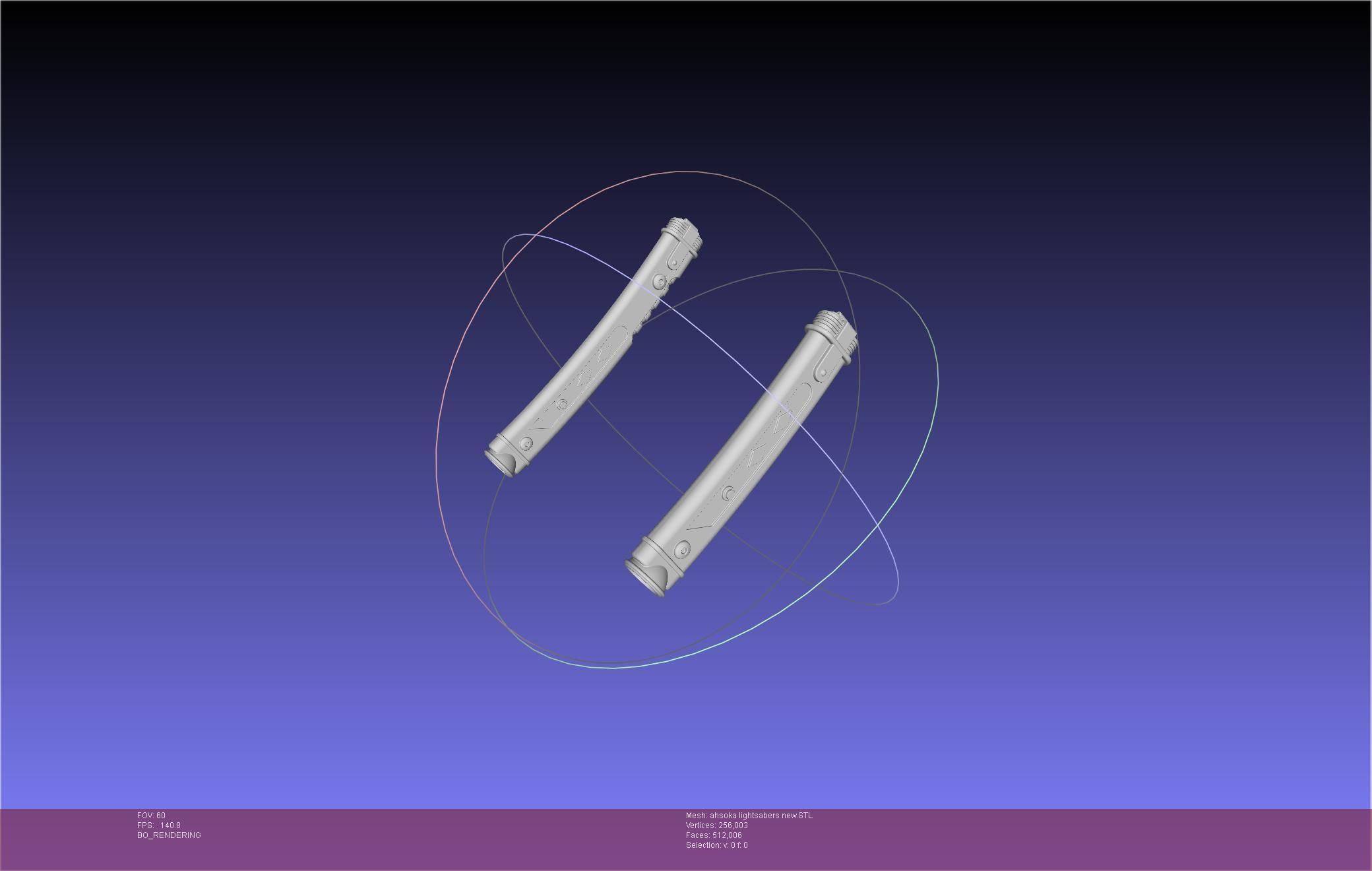 Star Wars Ahsoka Tano New Lightsabers 3D print model_43