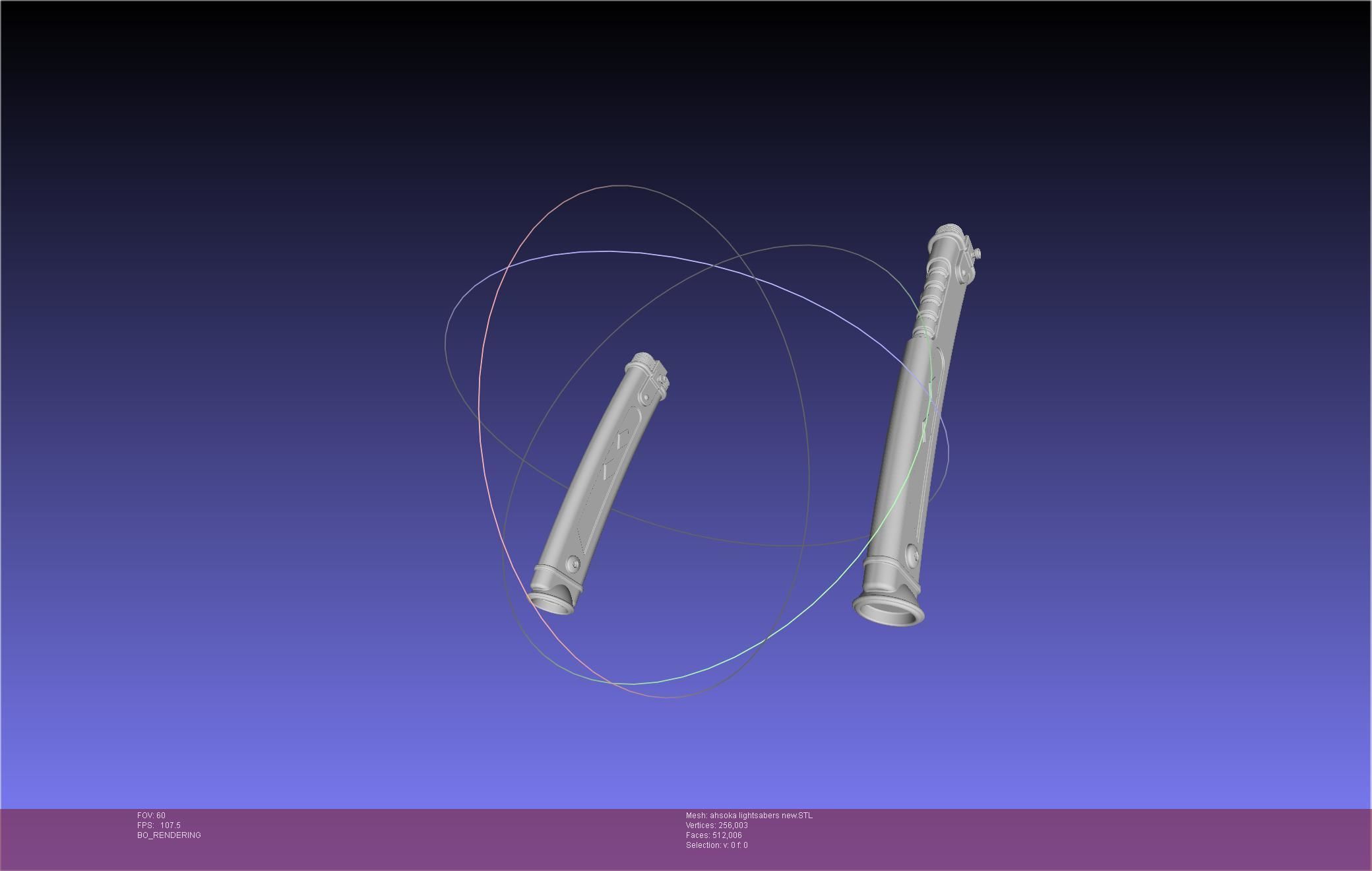 Star Wars Ahsoka Tano New Lightsabers 3D print model_23