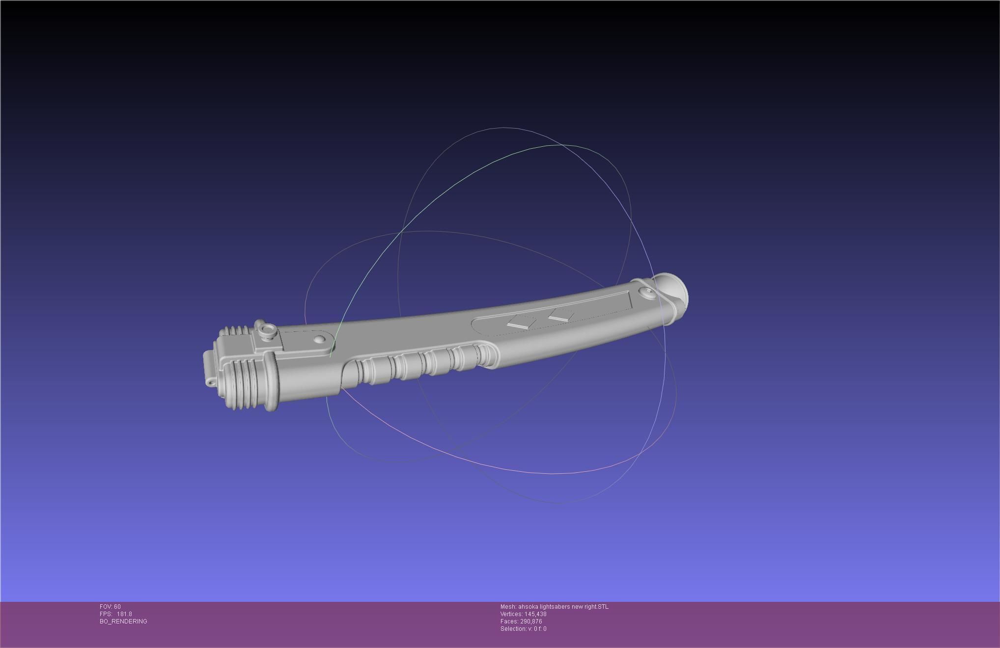 Star Wars Ahsoka Tano New Lightsabers 3D print model_127