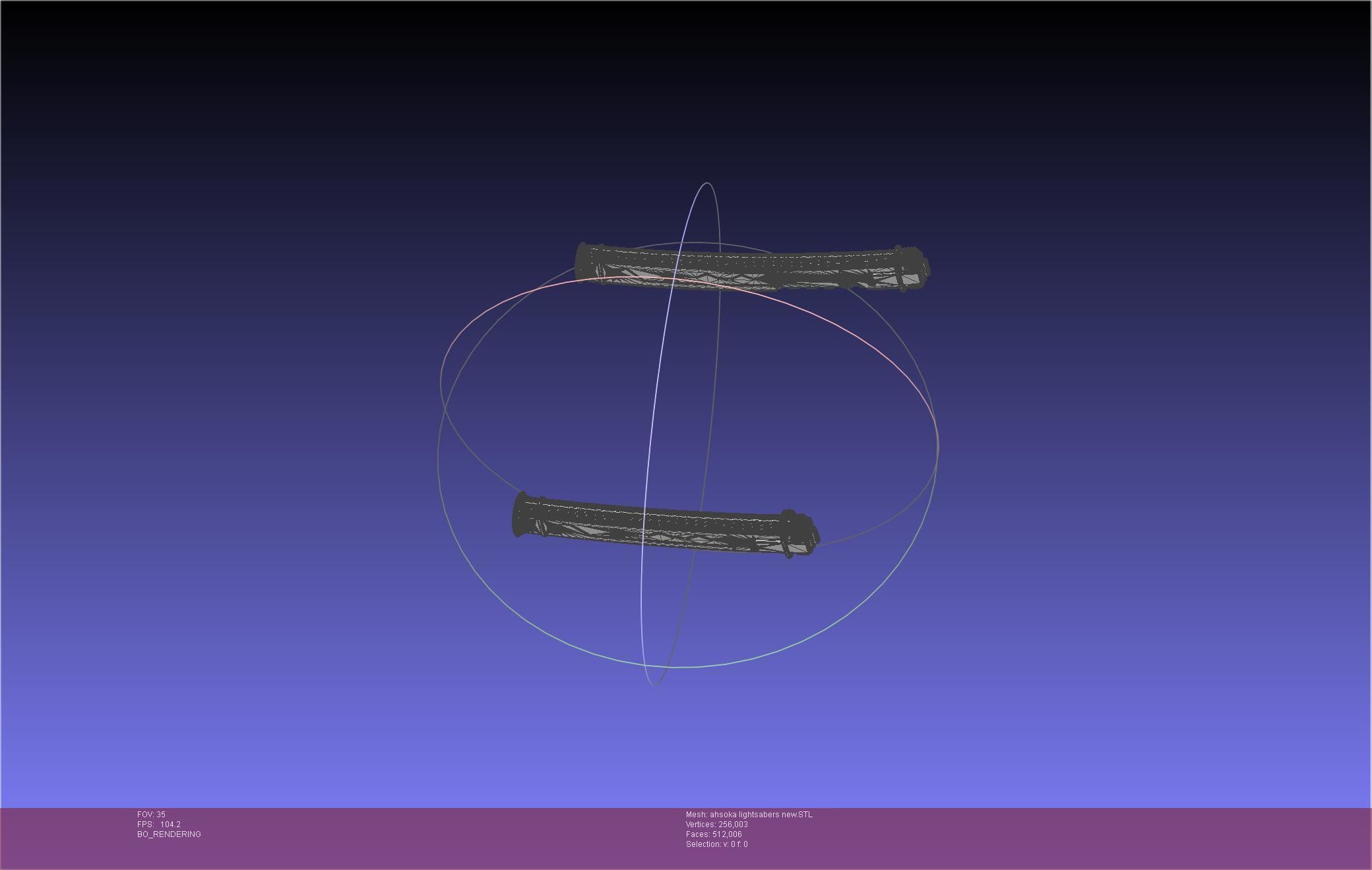 Star Wars Ahsoka Tano New Lightsabers 3D print model_81