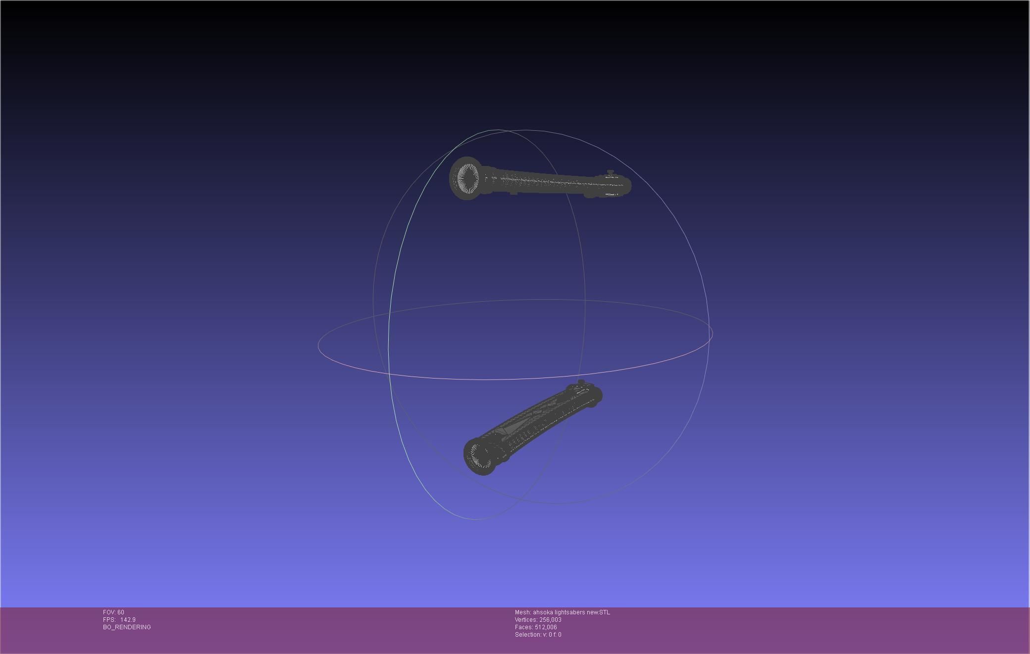 Star Wars Ahsoka Tano New Lightsabers 3D print model_65