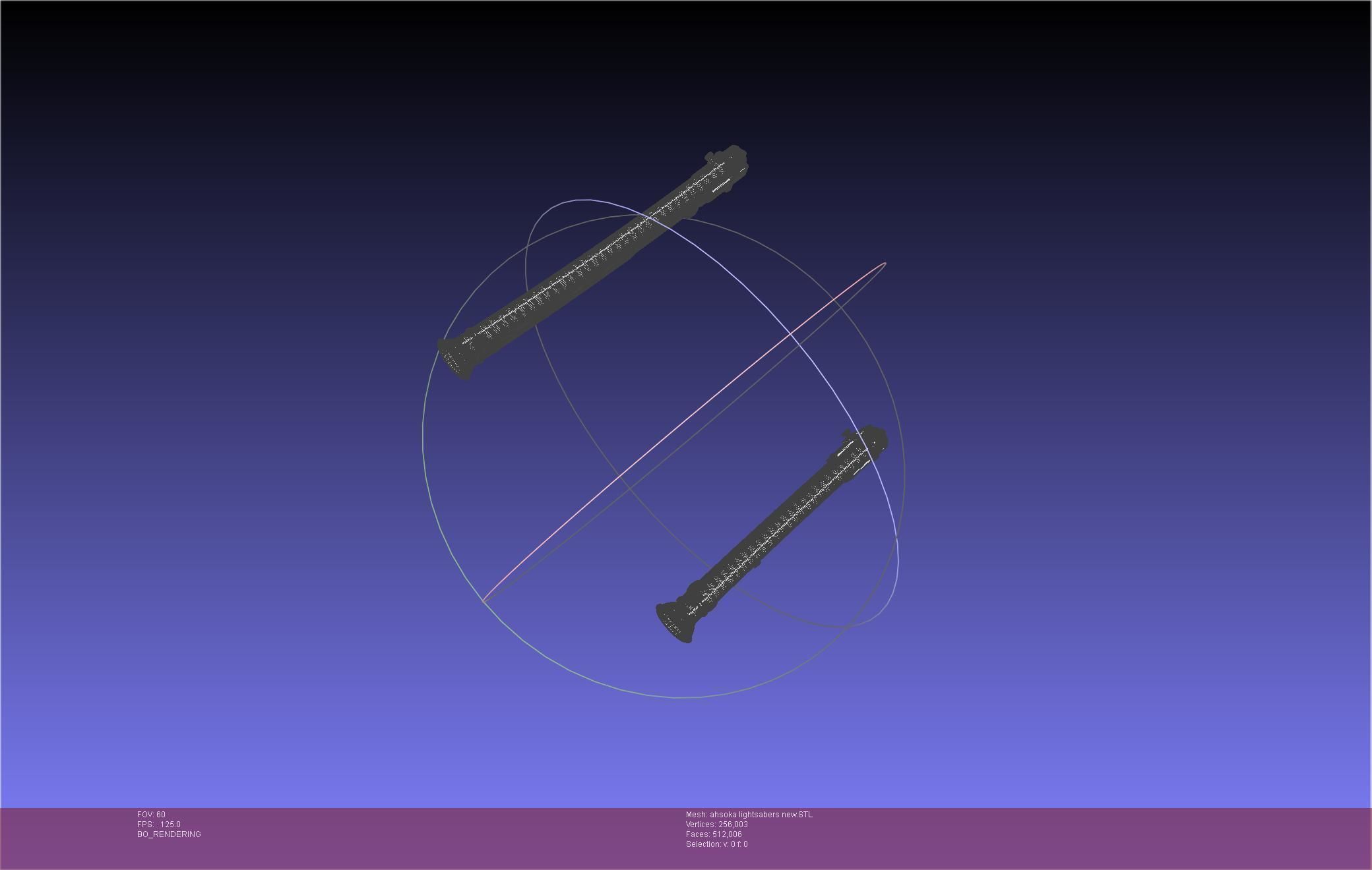 Star Wars Ahsoka Tano New Lightsabers 3D print model_60