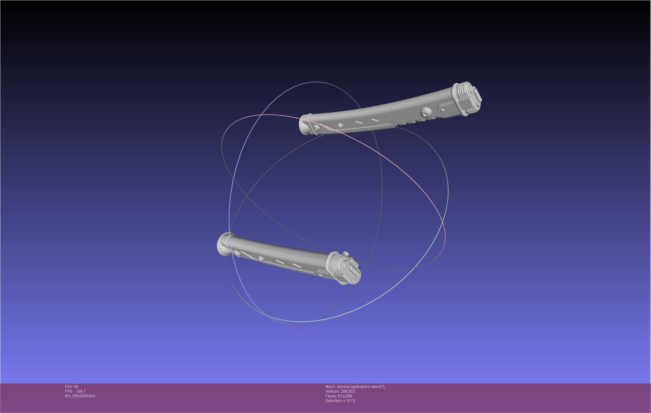 Star Wars Ahsoka Tano New Lightsabers 3D print model_13