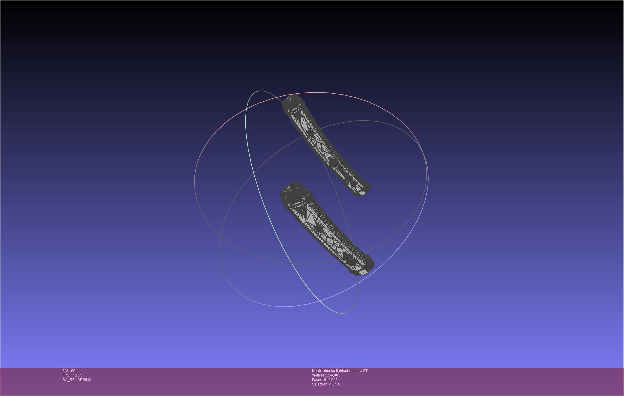 Star Wars Ahsoka Tano New Lightsabers 3D print model_56