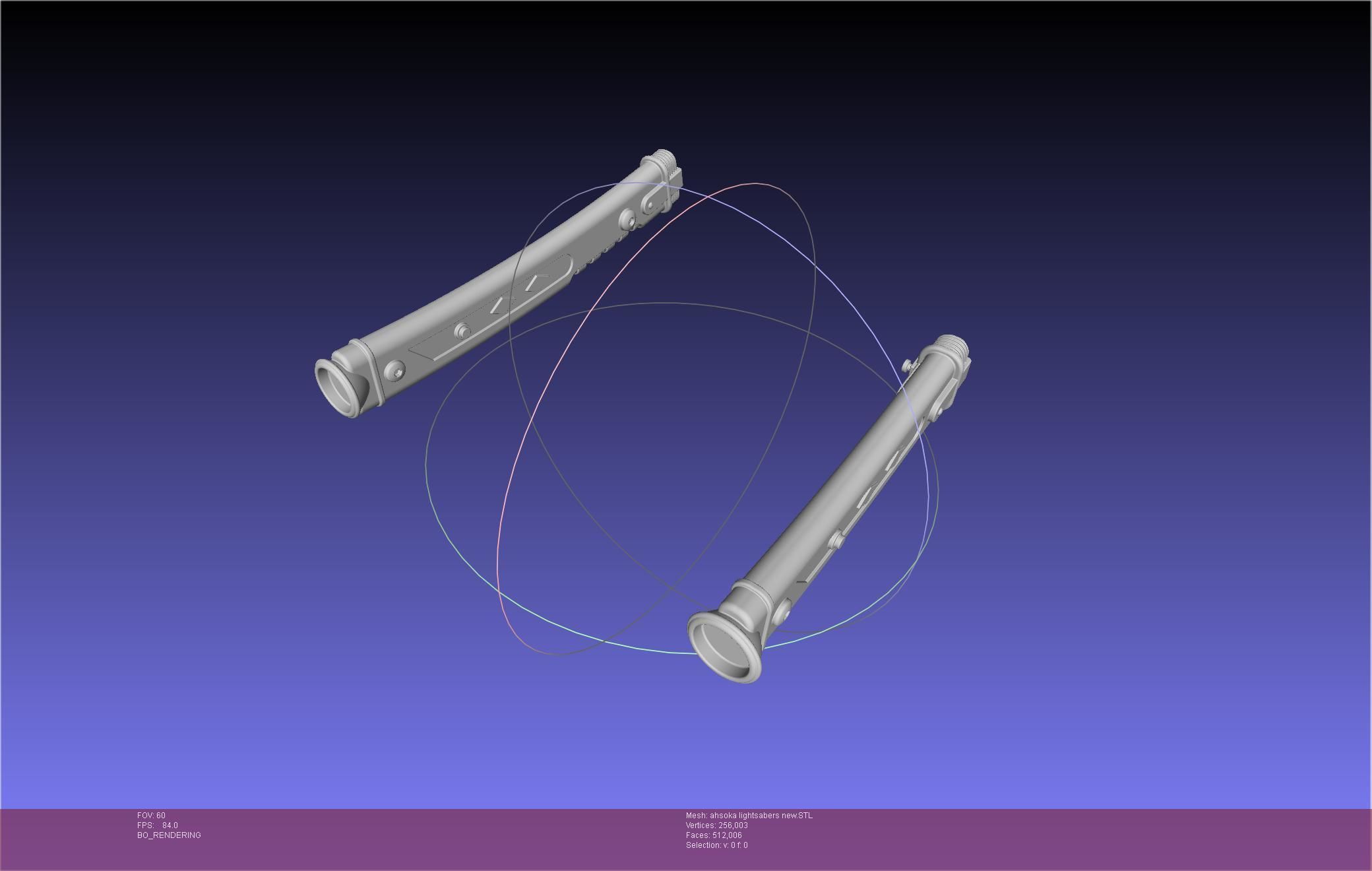 Star Wars Ahsoka Tano New Lightsabers 3D print model_4