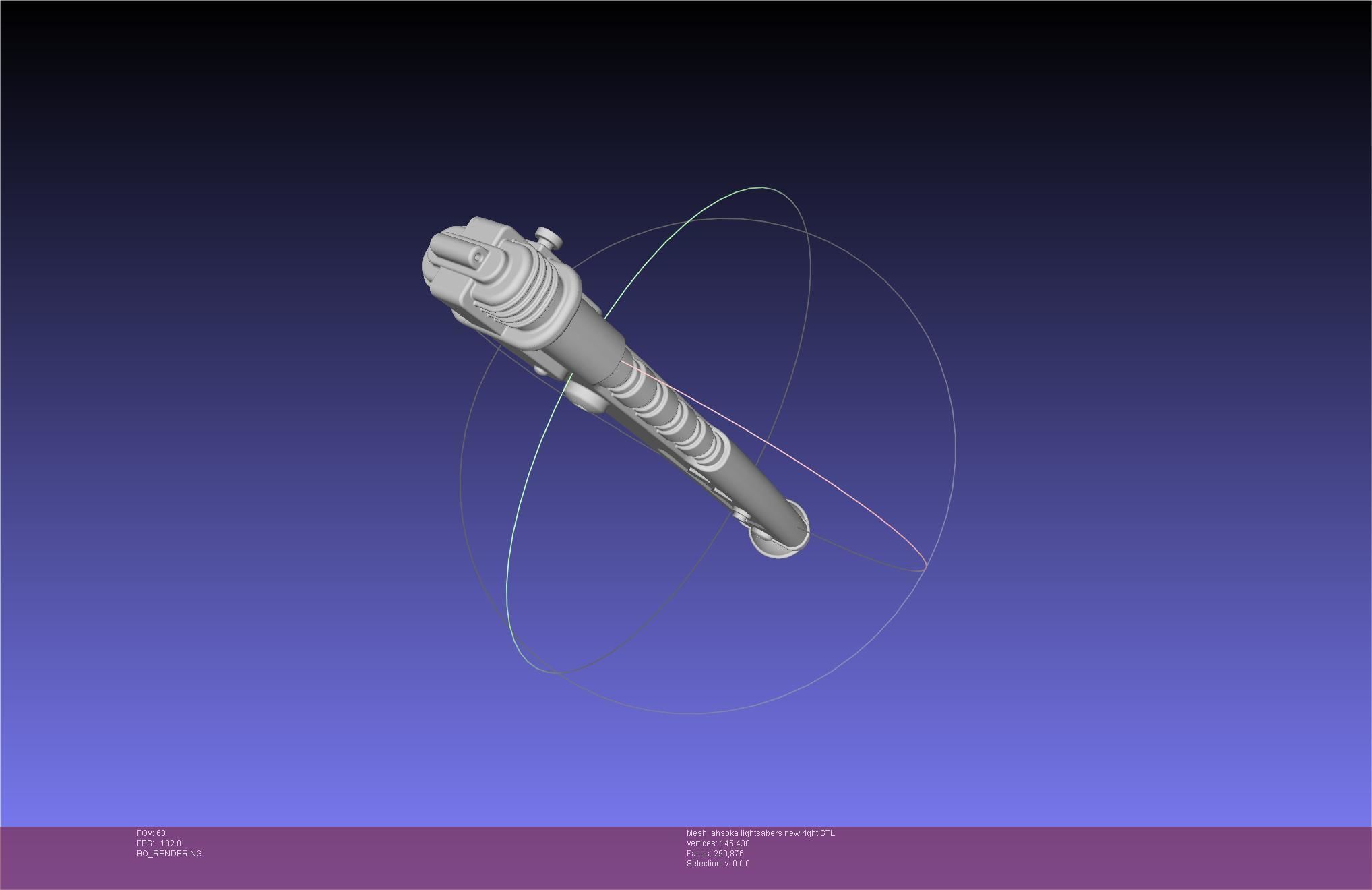 Star Wars Ahsoka Tano New Lightsabers 3D print model_117