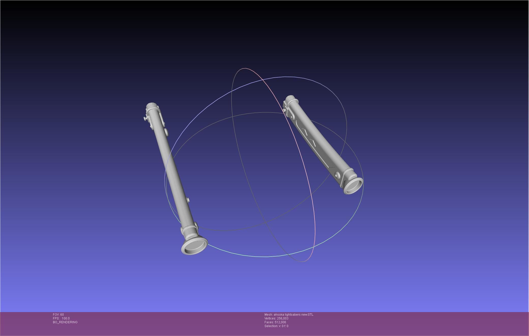 Star Wars Ahsoka Tano New Lightsabers 3D print model_27