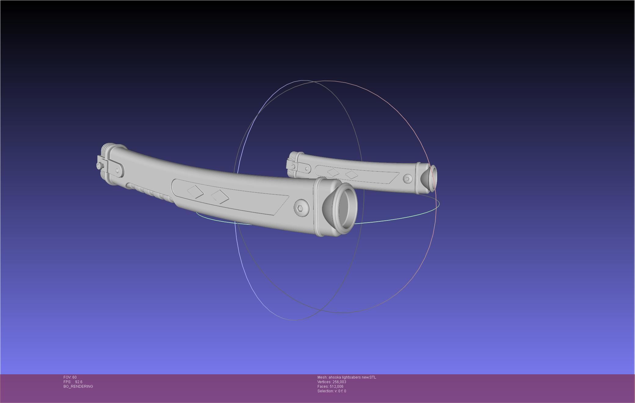 Star Wars Ahsoka Tano New Lightsabers 3D print model_7