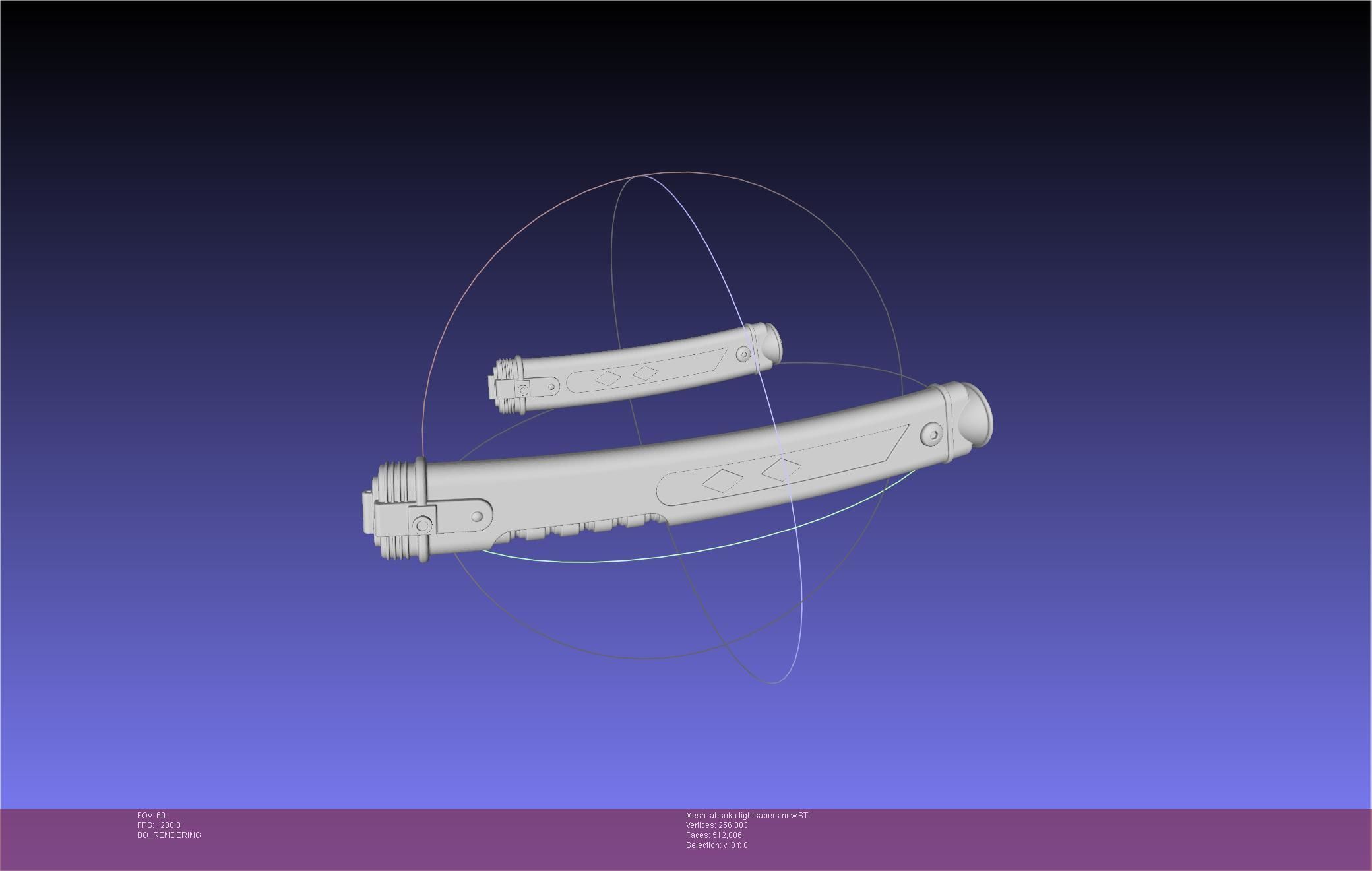 Star Wars Ahsoka Tano New Lightsabers 3D print model_8