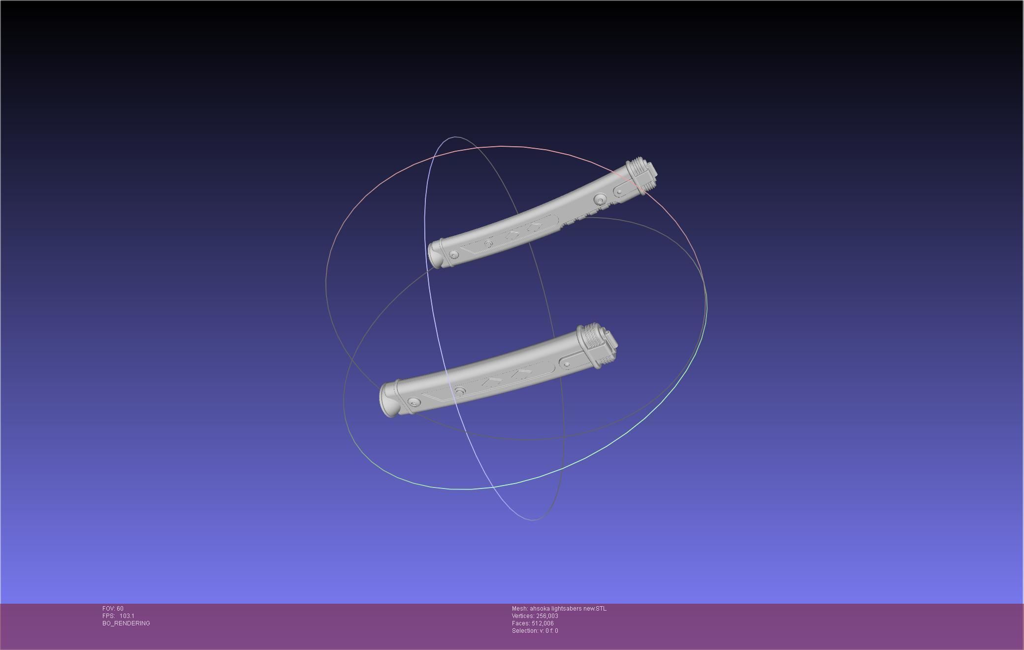 Star Wars Ahsoka Tano New Lightsabers 3D print model_39