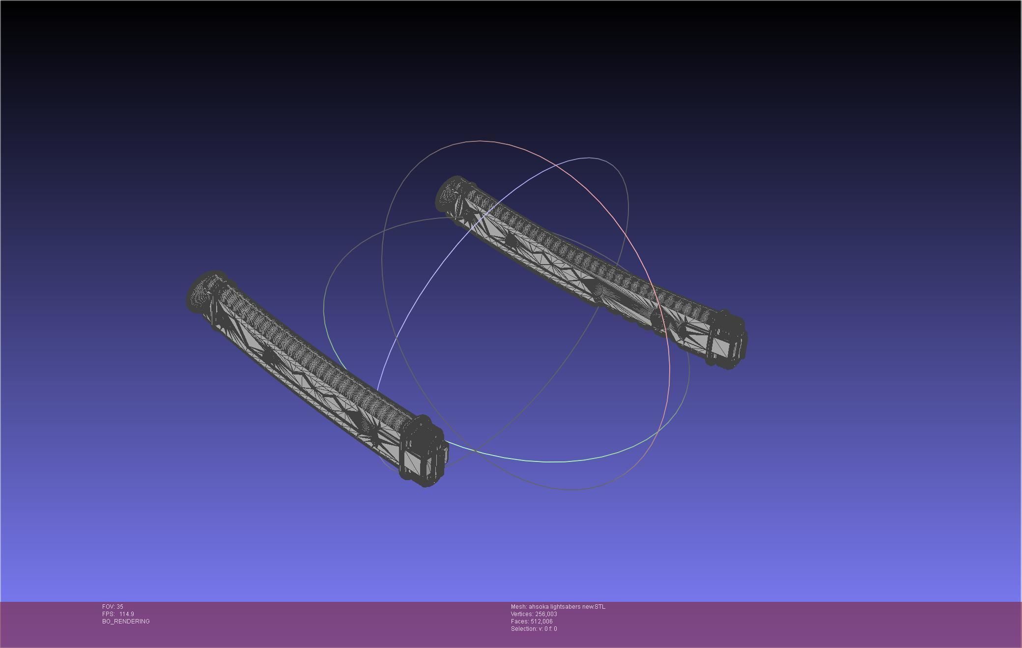 Star Wars Ahsoka Tano New Lightsabers 3D print model_84