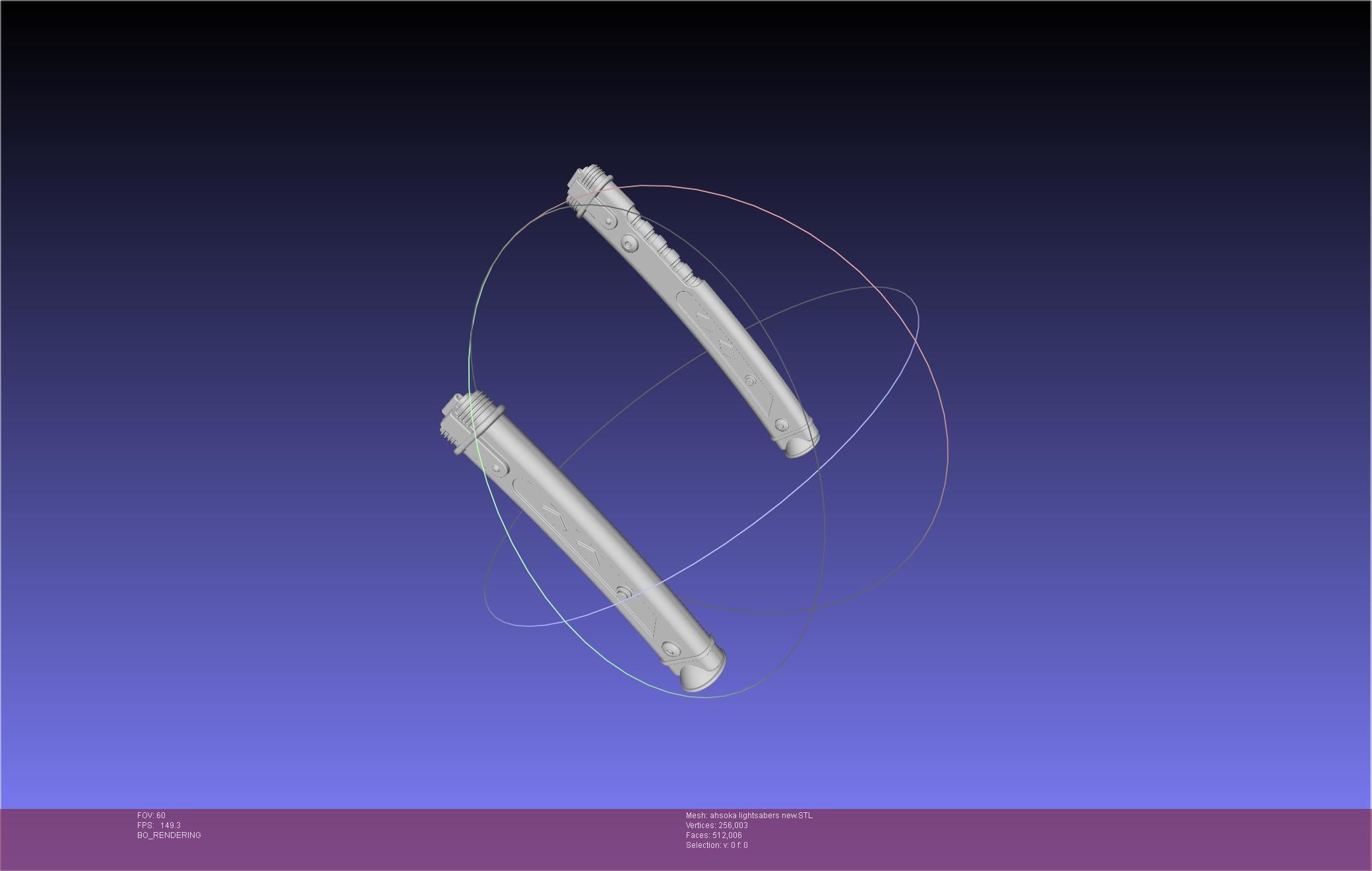 Star Wars Ahsoka Tano New Lightsabers 3D print model_22