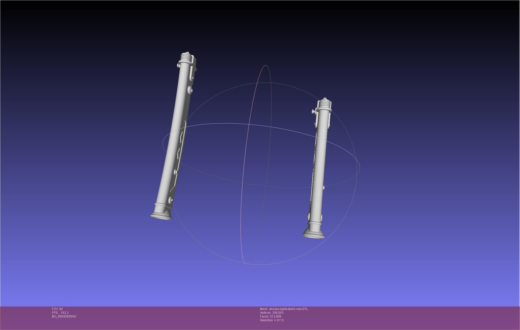 Star Wars Ahsoka Tano New Lightsabers 3D print model_26