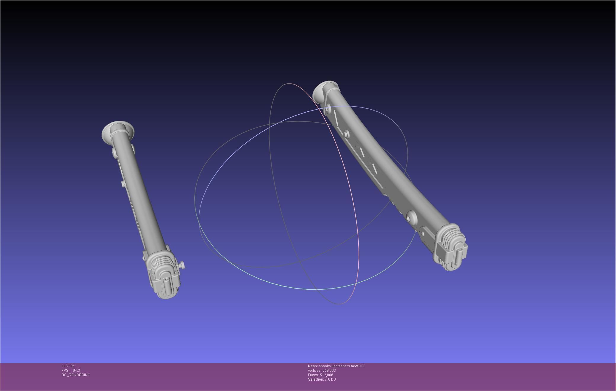 Star Wars Ahsoka Tano New Lightsabers 3D print model_87