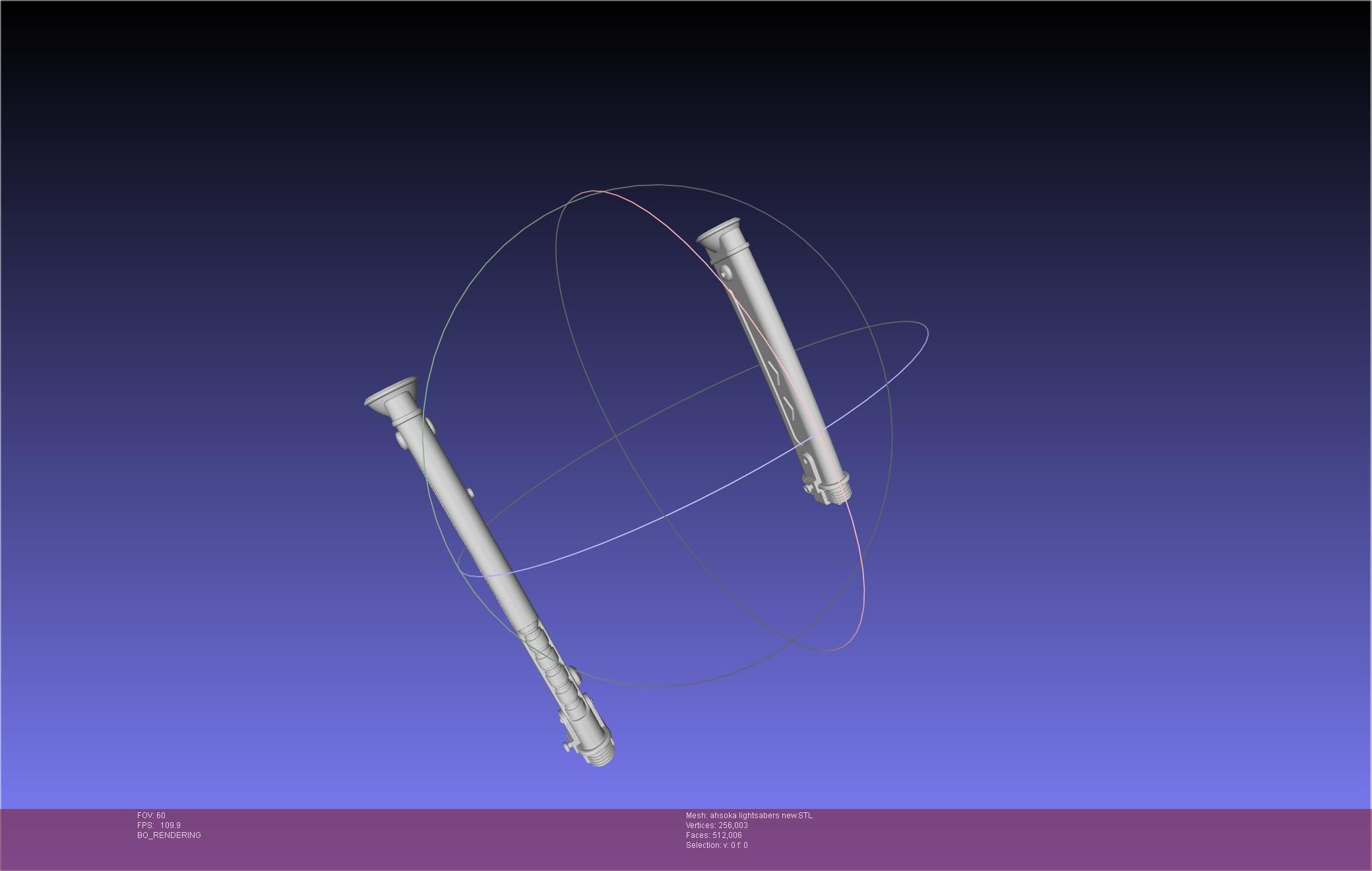 Star Wars Ahsoka Tano New Lightsabers 3D print model_18