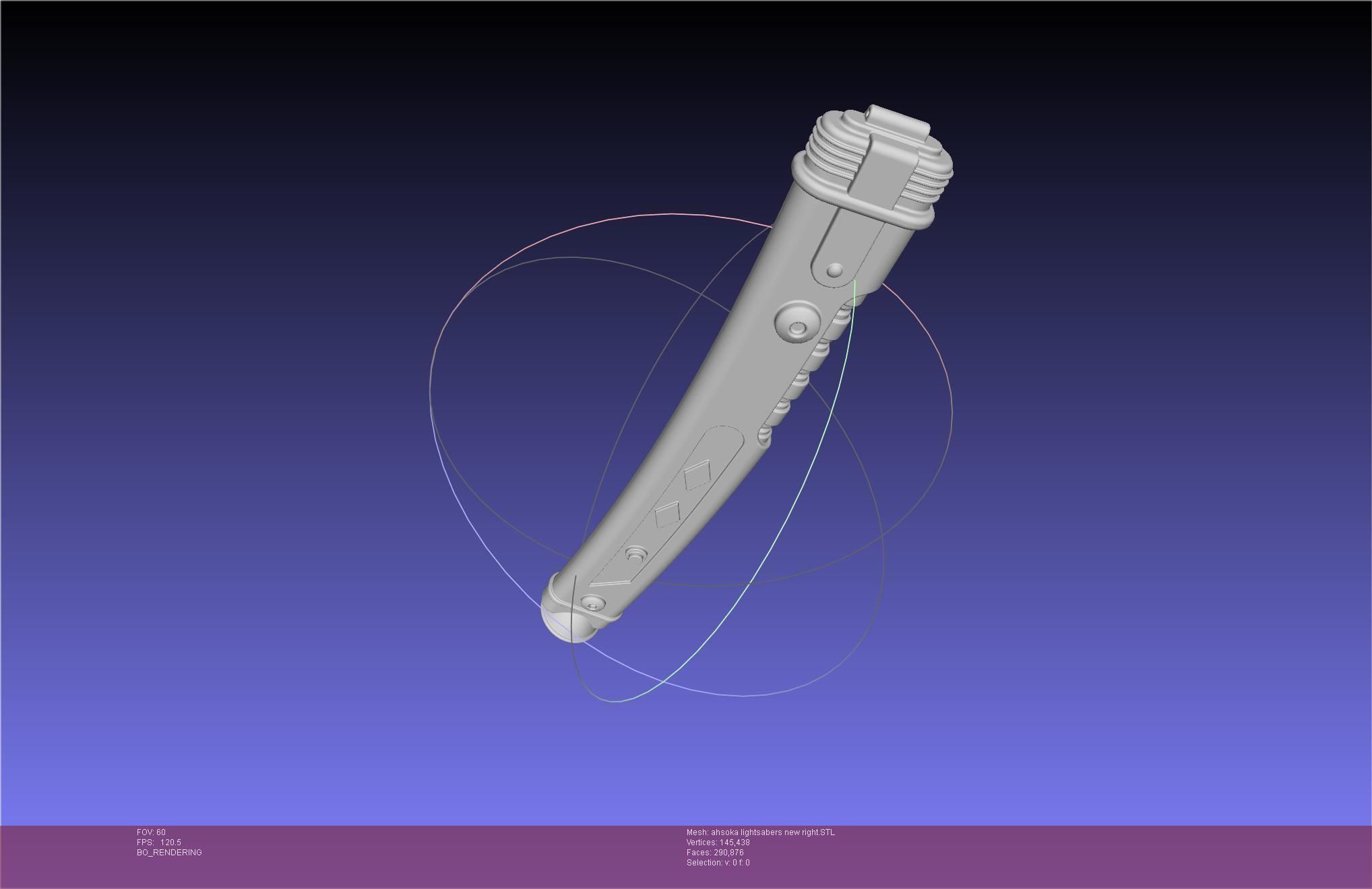 Star Wars Ahsoka Tano New Lightsabers 3D print model_118