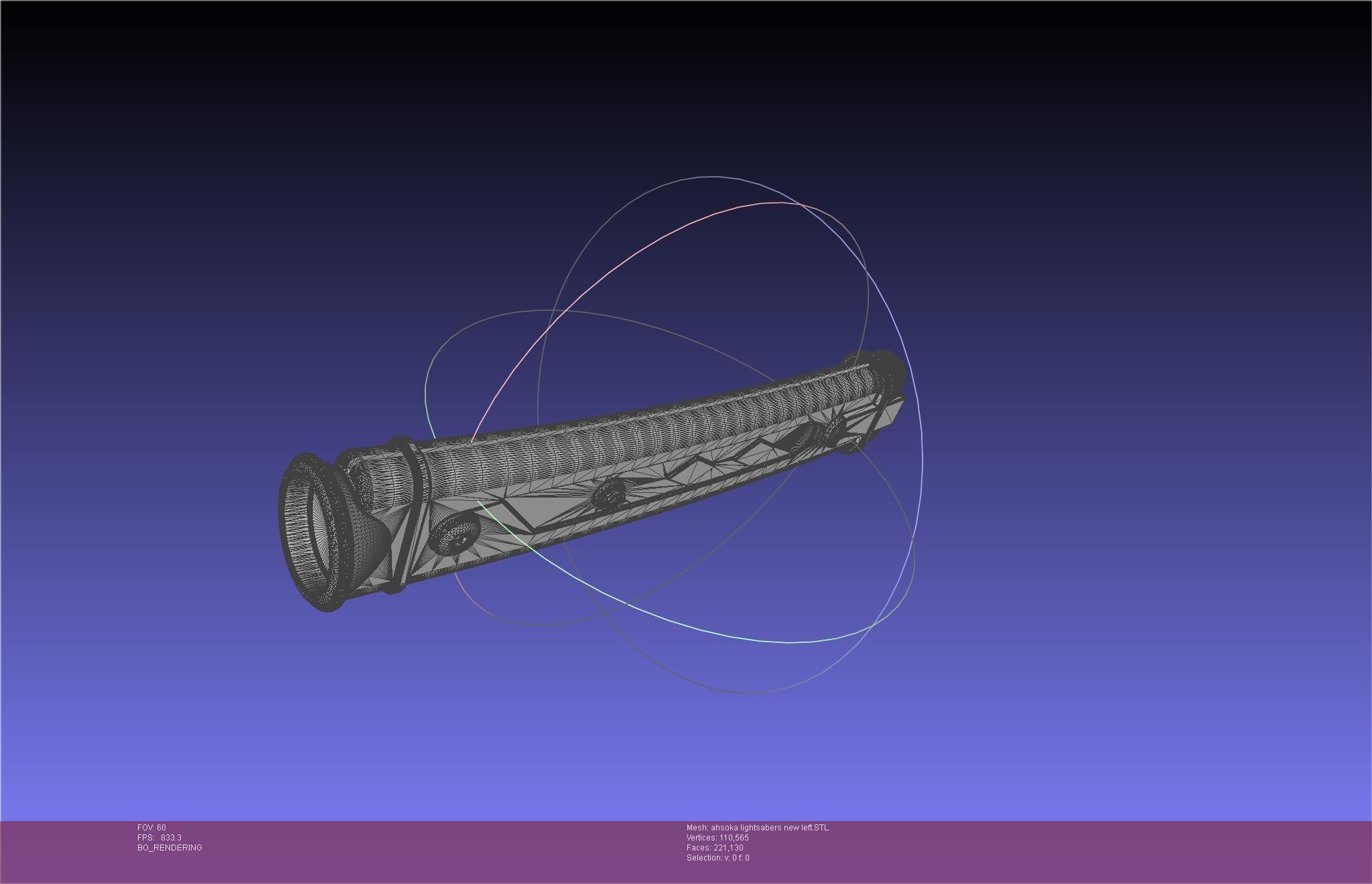 Star Wars Ahsoka Tano New Lightsabers 3D print model_143