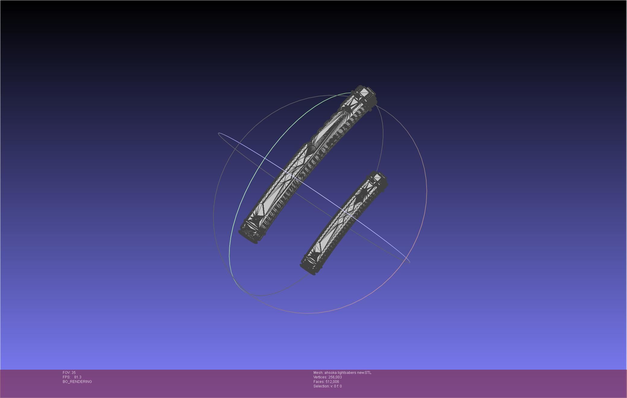 Star Wars Ahsoka Tano New Lightsabers 3D print model_79