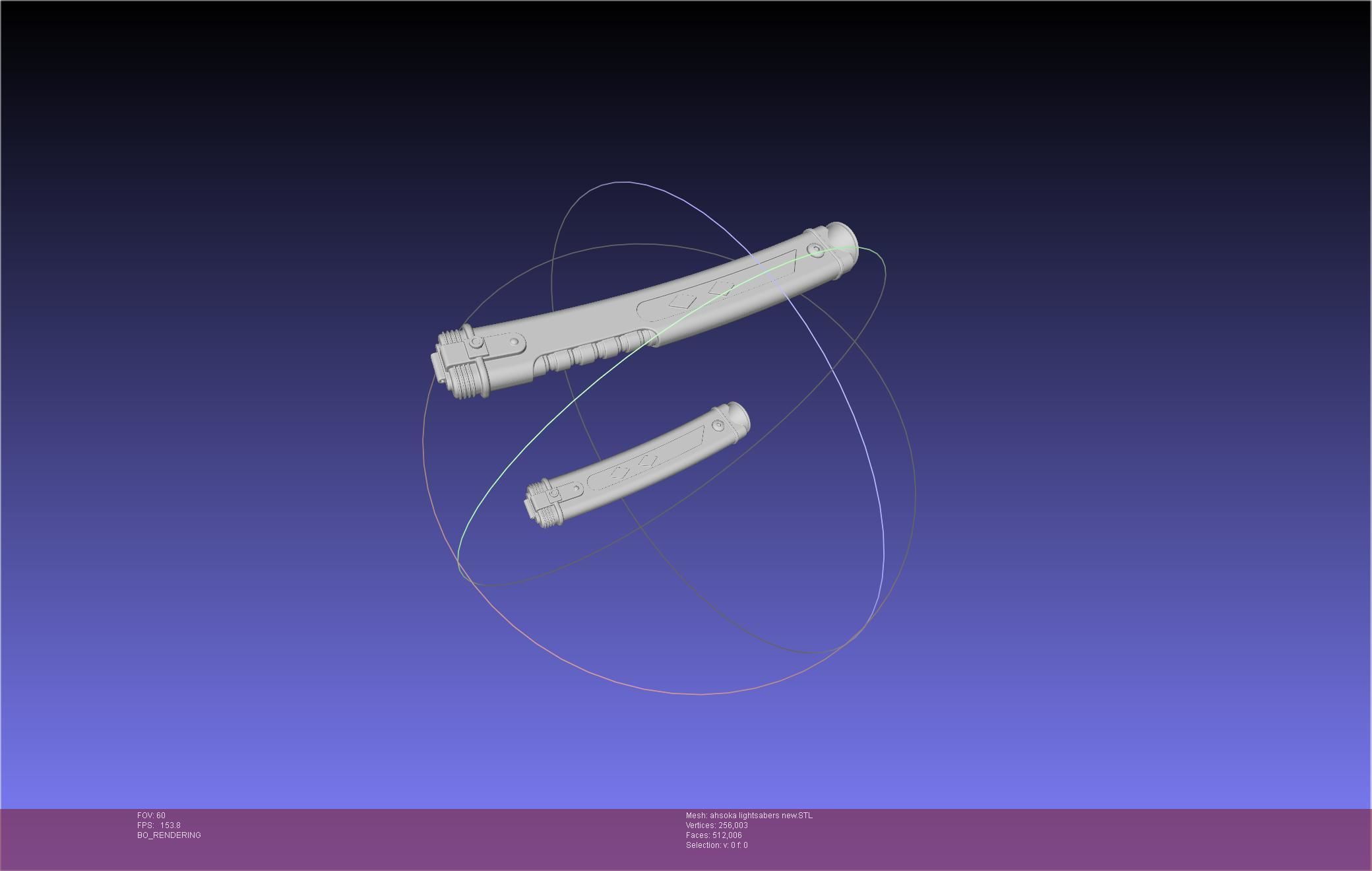 Star Wars Ahsoka Tano New Lightsabers 3D print model_49