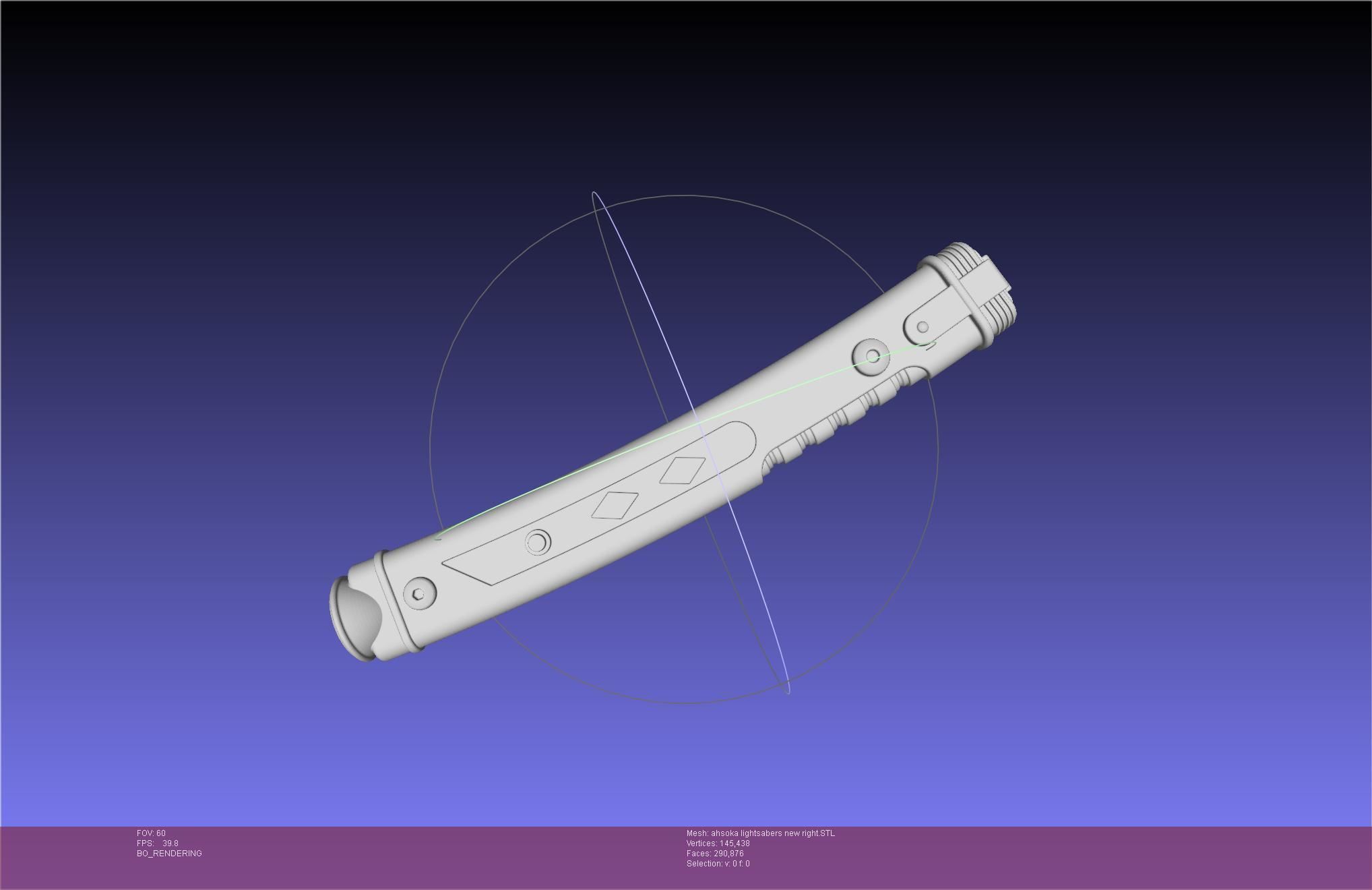 Star Wars Ahsoka Tano New Lightsabers 3D print model_103