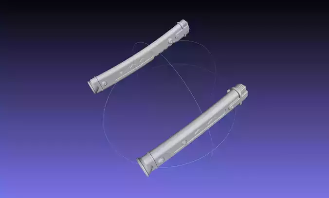 Star Wars Ahsoka Tano New Lightsabers 3D print model