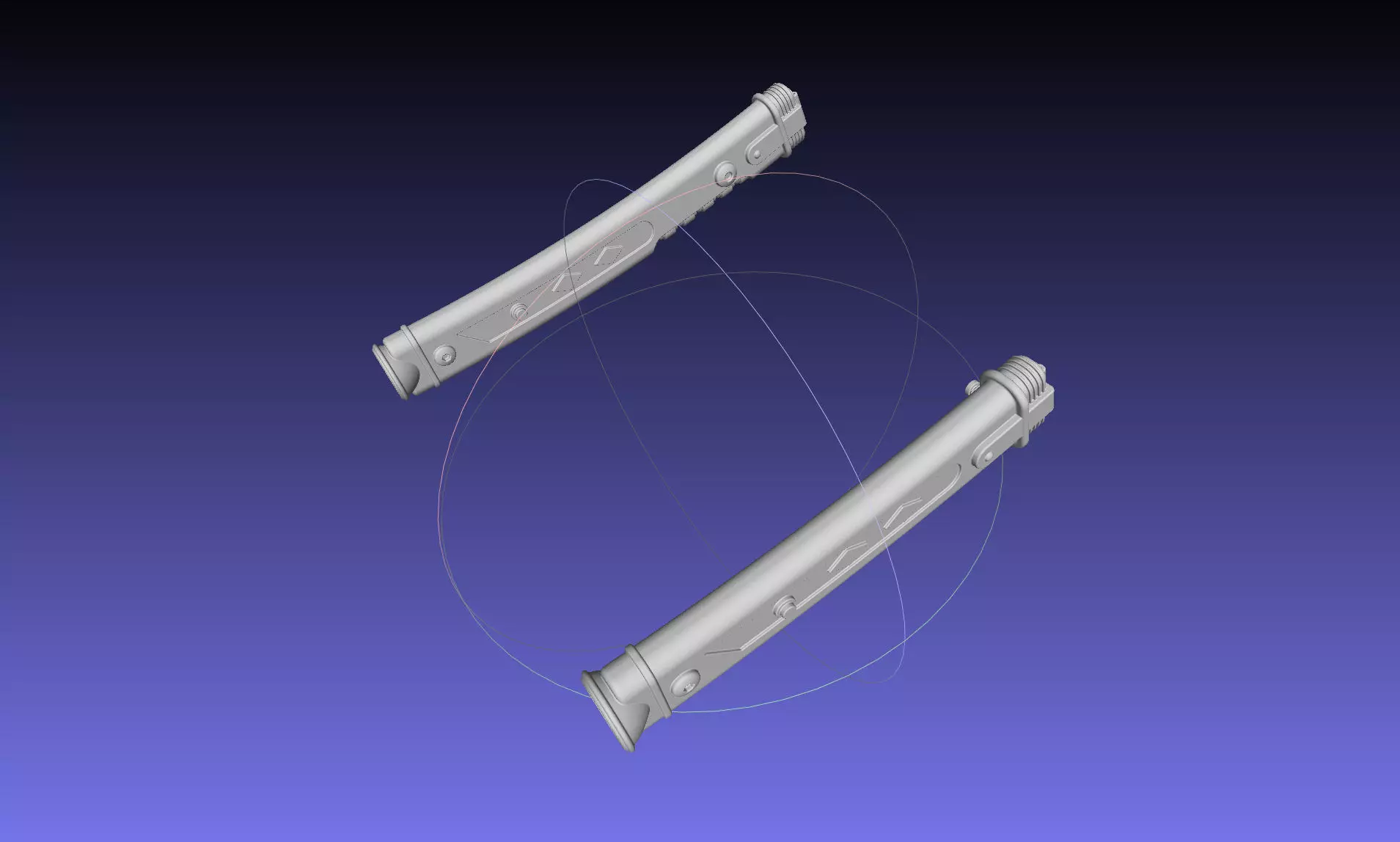 Star Wars Ahsoka Tano New Lightsabers 3D print model_0