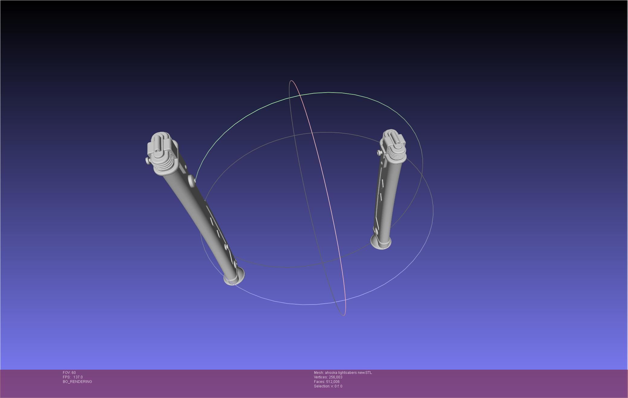 Star Wars Ahsoka Tano New Lightsabers 3D print model_25