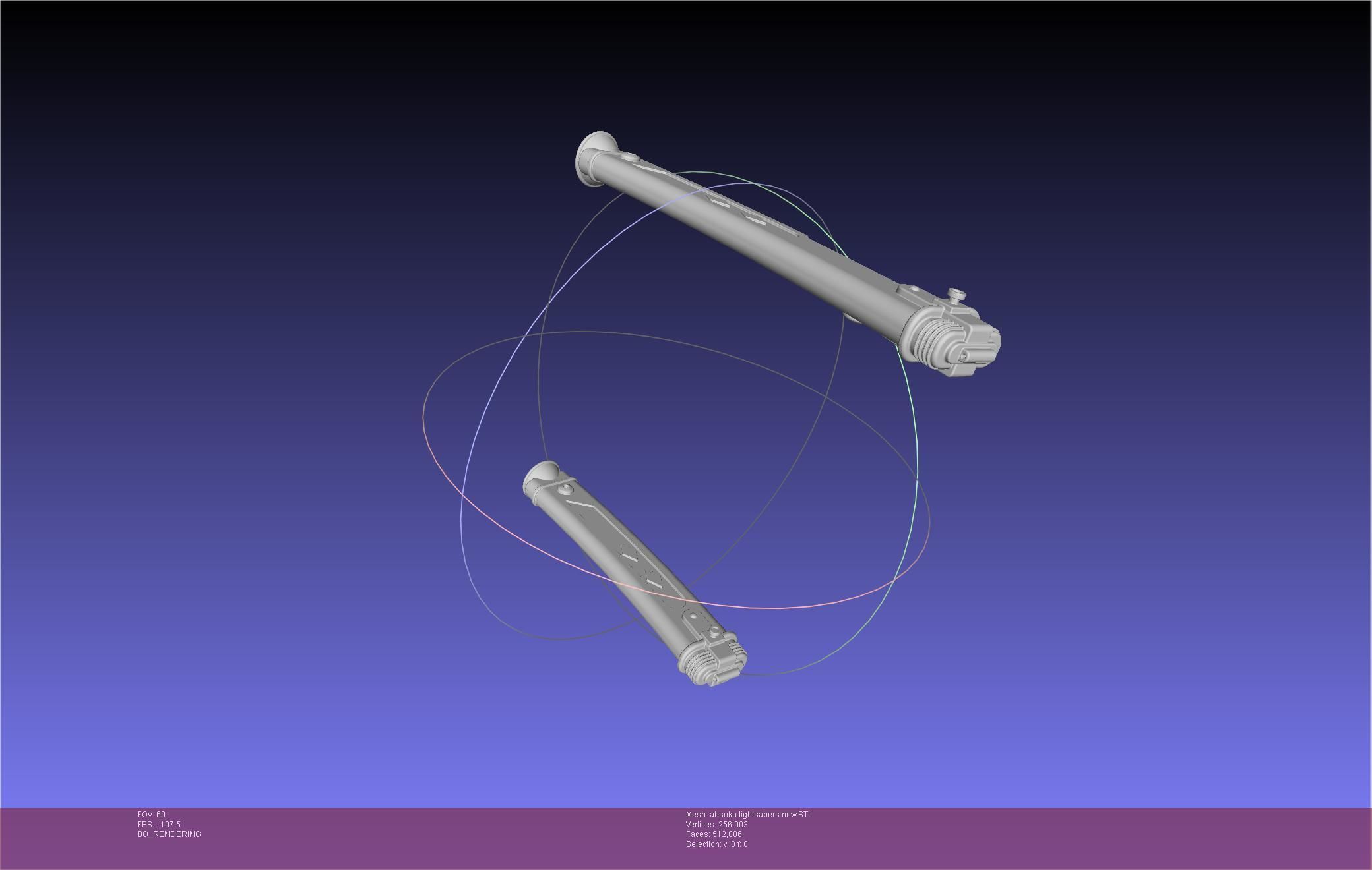 Star Wars Ahsoka Tano New Lightsabers 3D print model_37