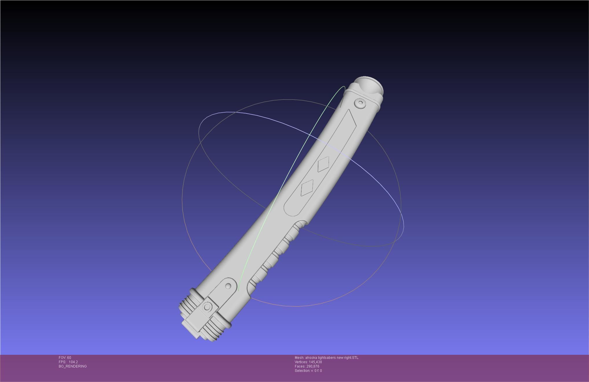Star Wars Ahsoka Tano New Lightsabers 3D print model_125