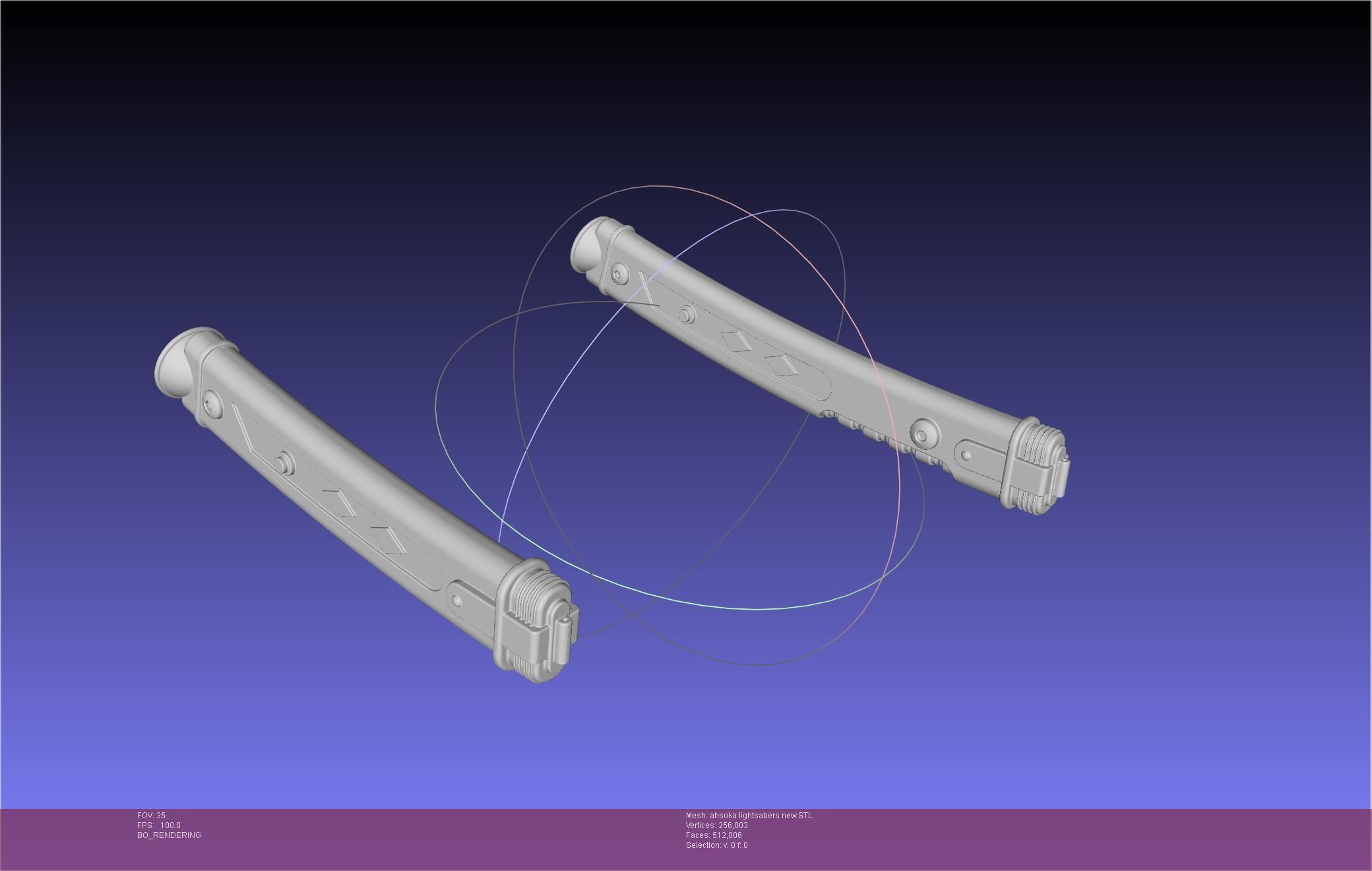 Star Wars Ahsoka Tano New Lightsabers 3D print model_86