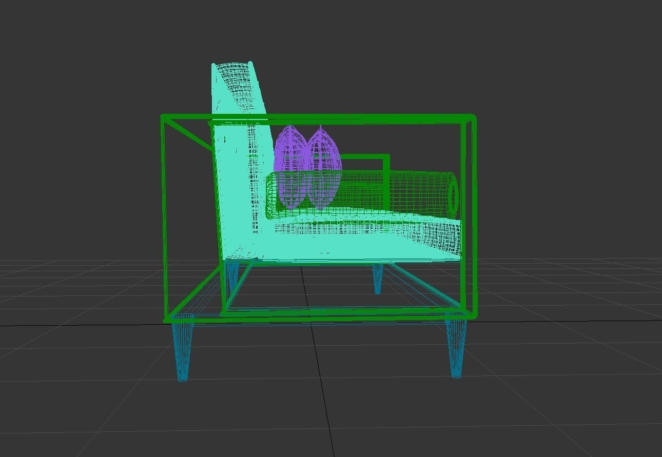 modern sofa 3D model_13