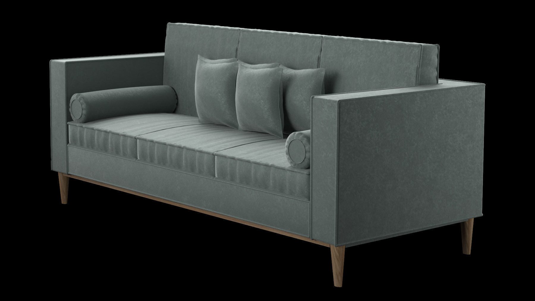 modern sofa 3D model_1
