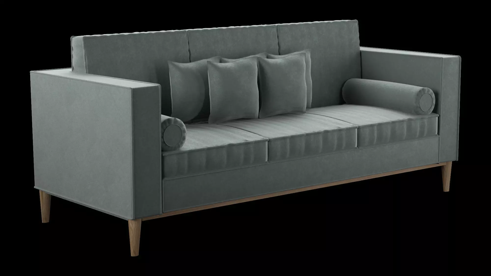 modern sofa 3D model_0