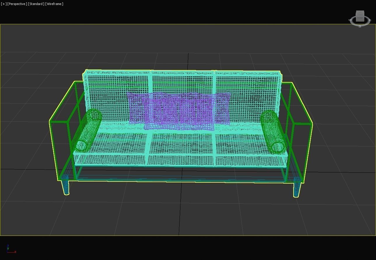 modern sofa 3D model_15