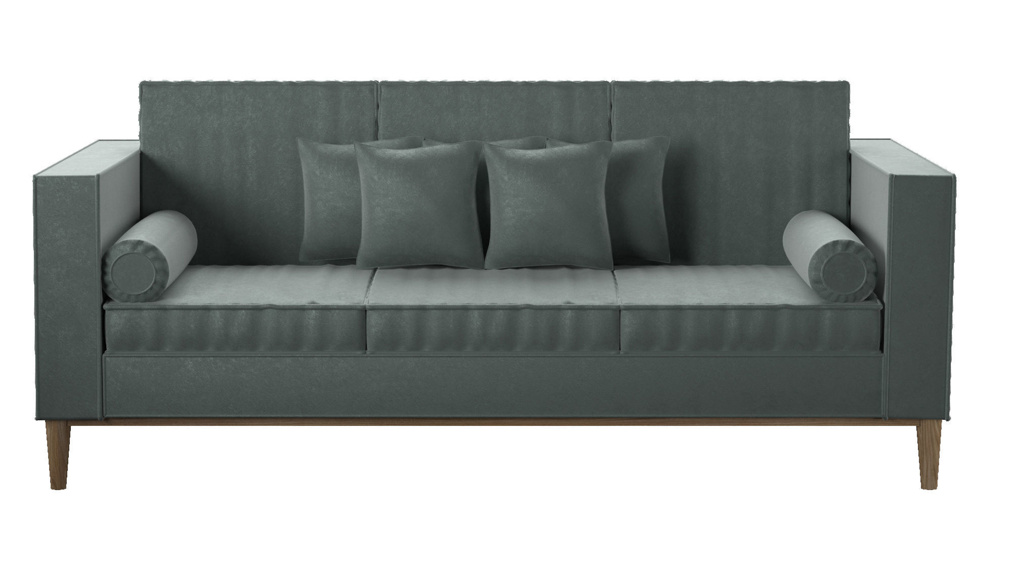 modern sofa 3D model_2