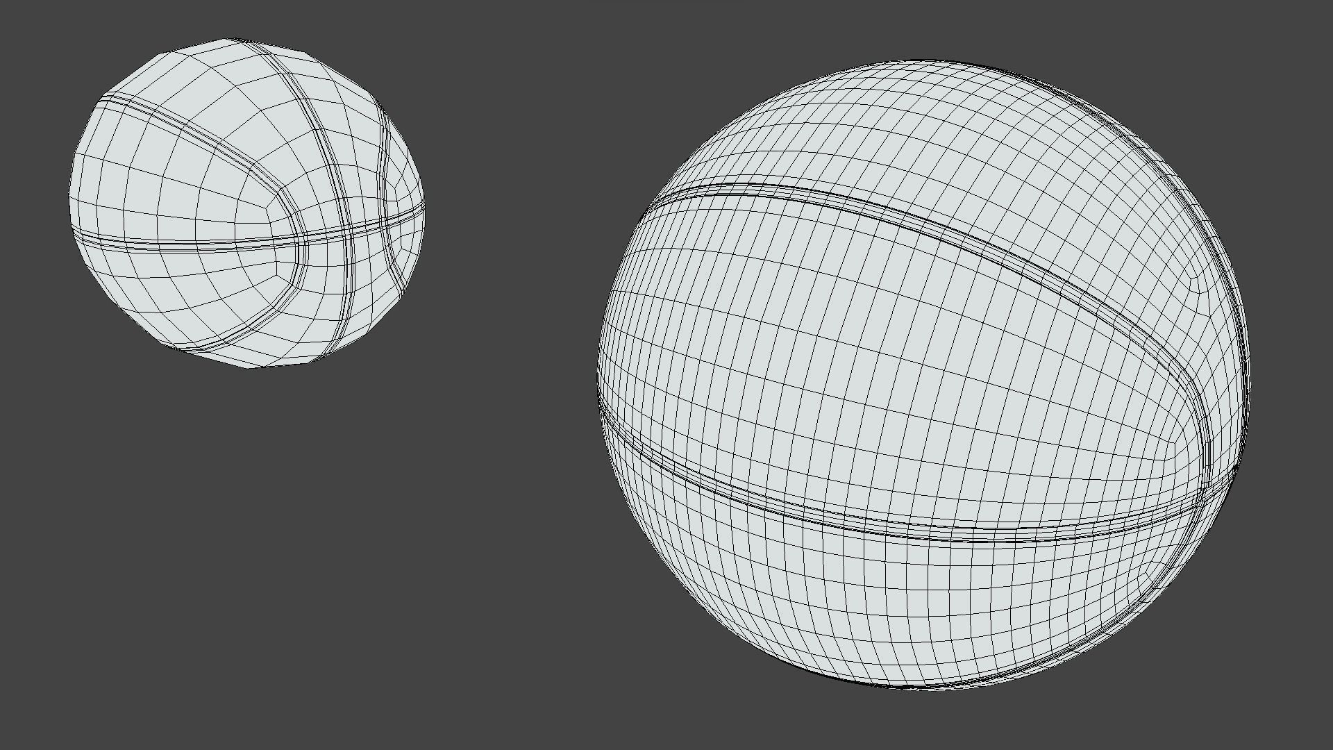 Basketball Hoop Low-poly 3D model_11