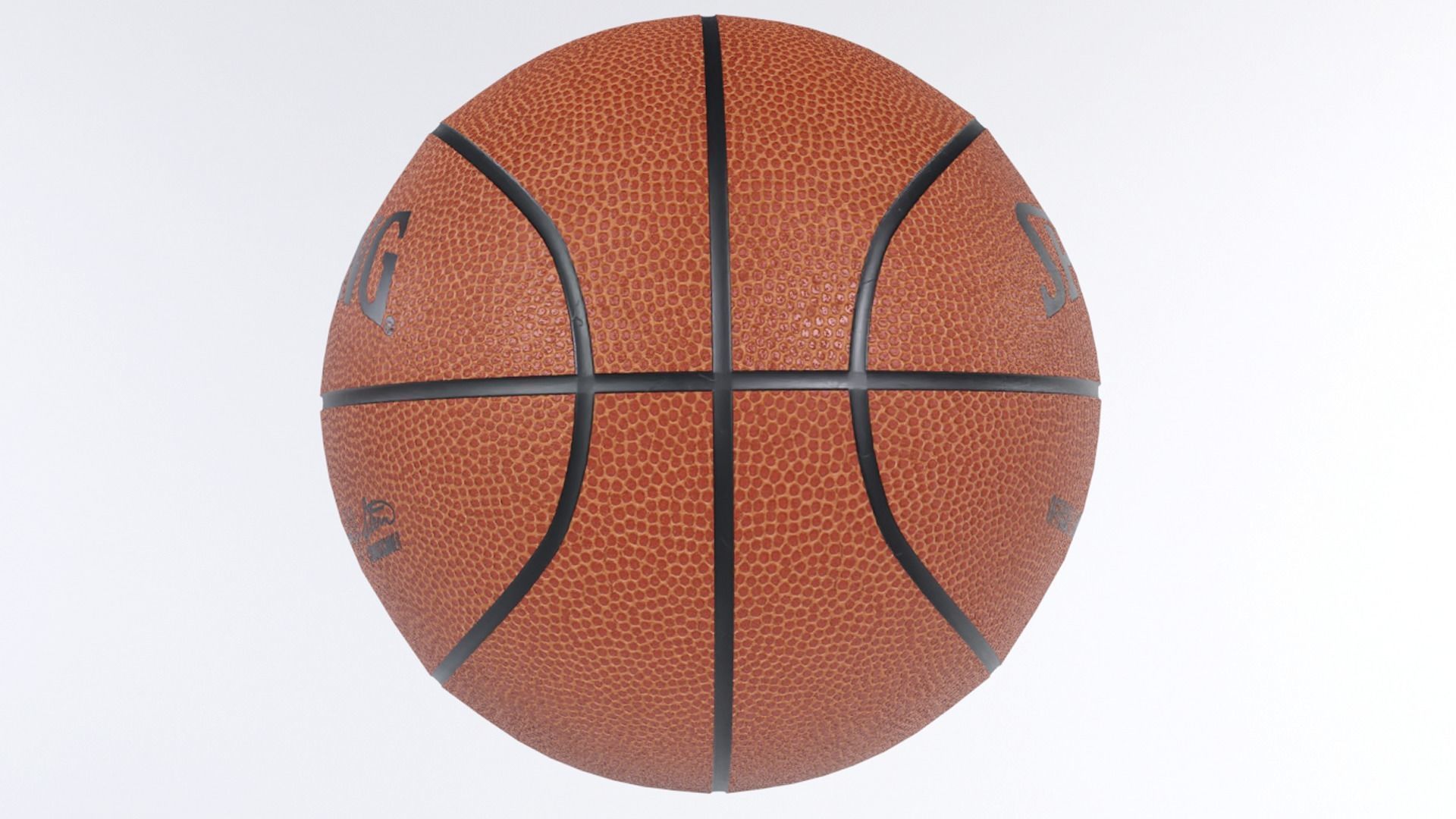 Basketball Hoop Low-poly 3D model_9