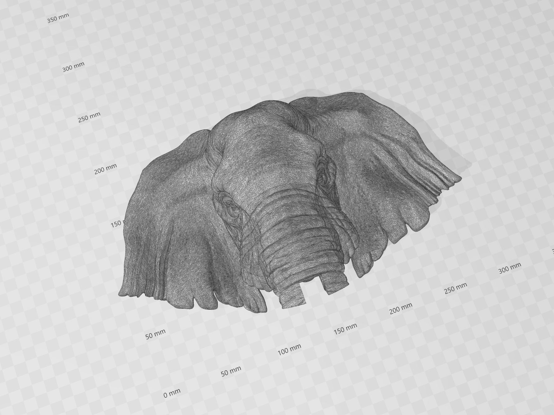 Elephant Door Knocker 3D print model_8