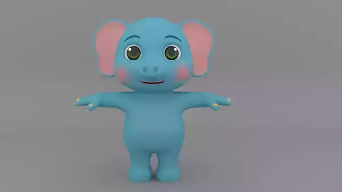 elephant cartoon no rigg