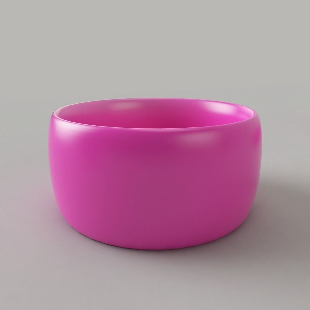 Bangle bowl 3D print model_0